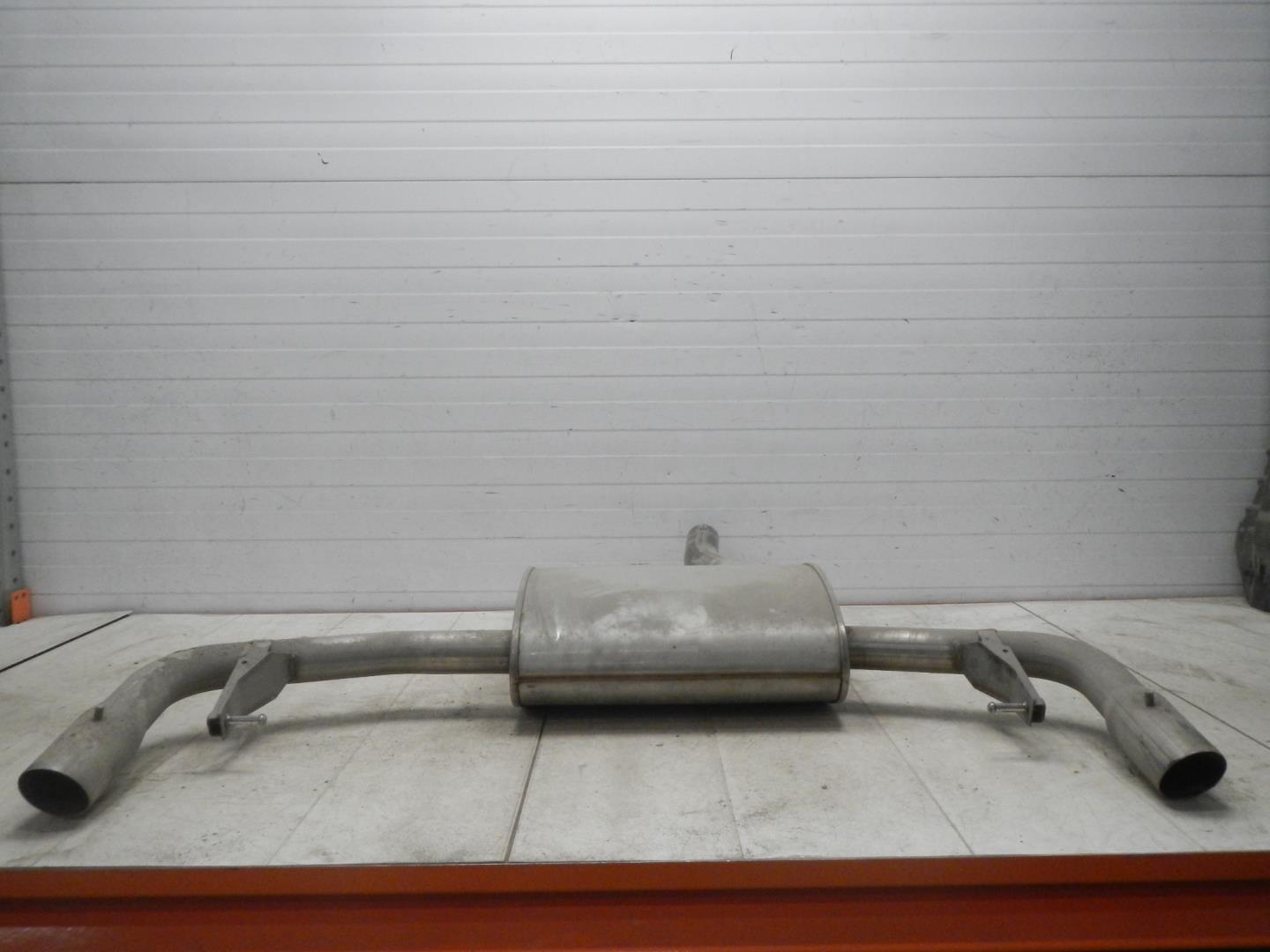 Глушитель основной / задняя часть