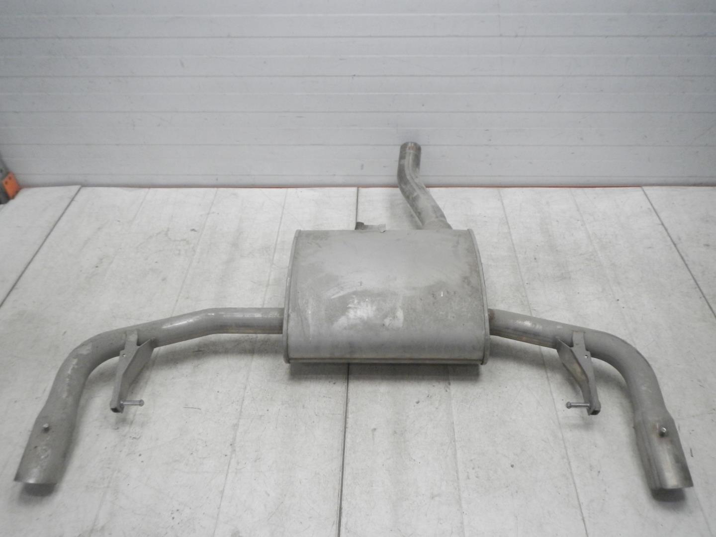 Глушитель основной / задняя часть