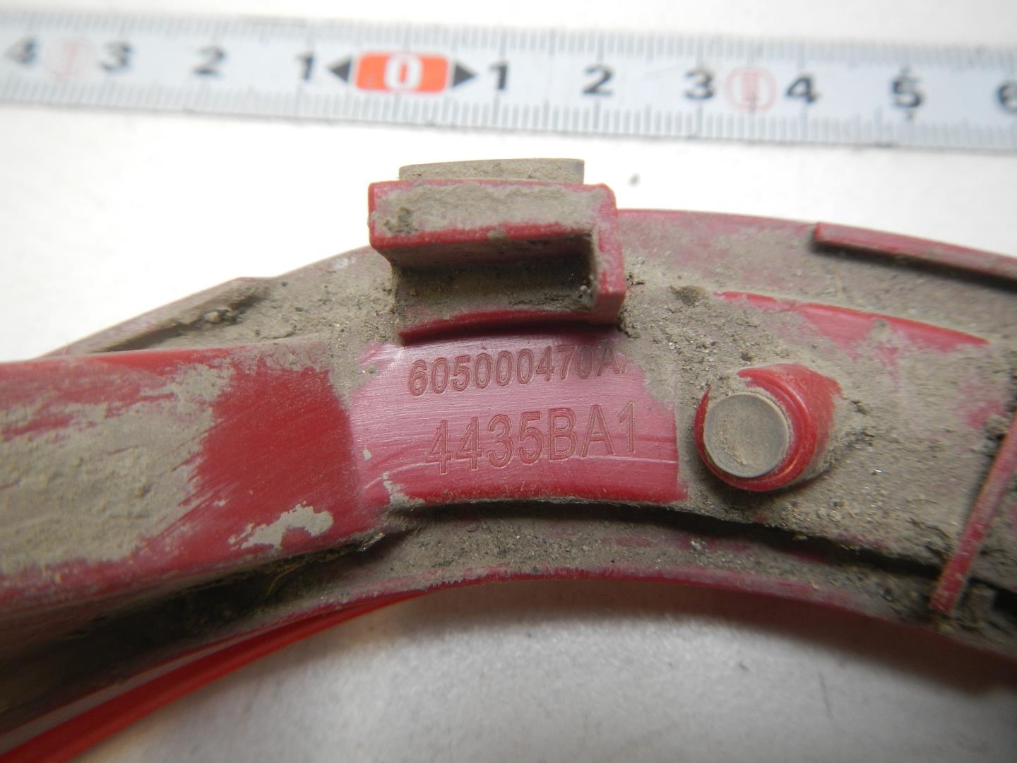 Отражатель в бампер задний правый