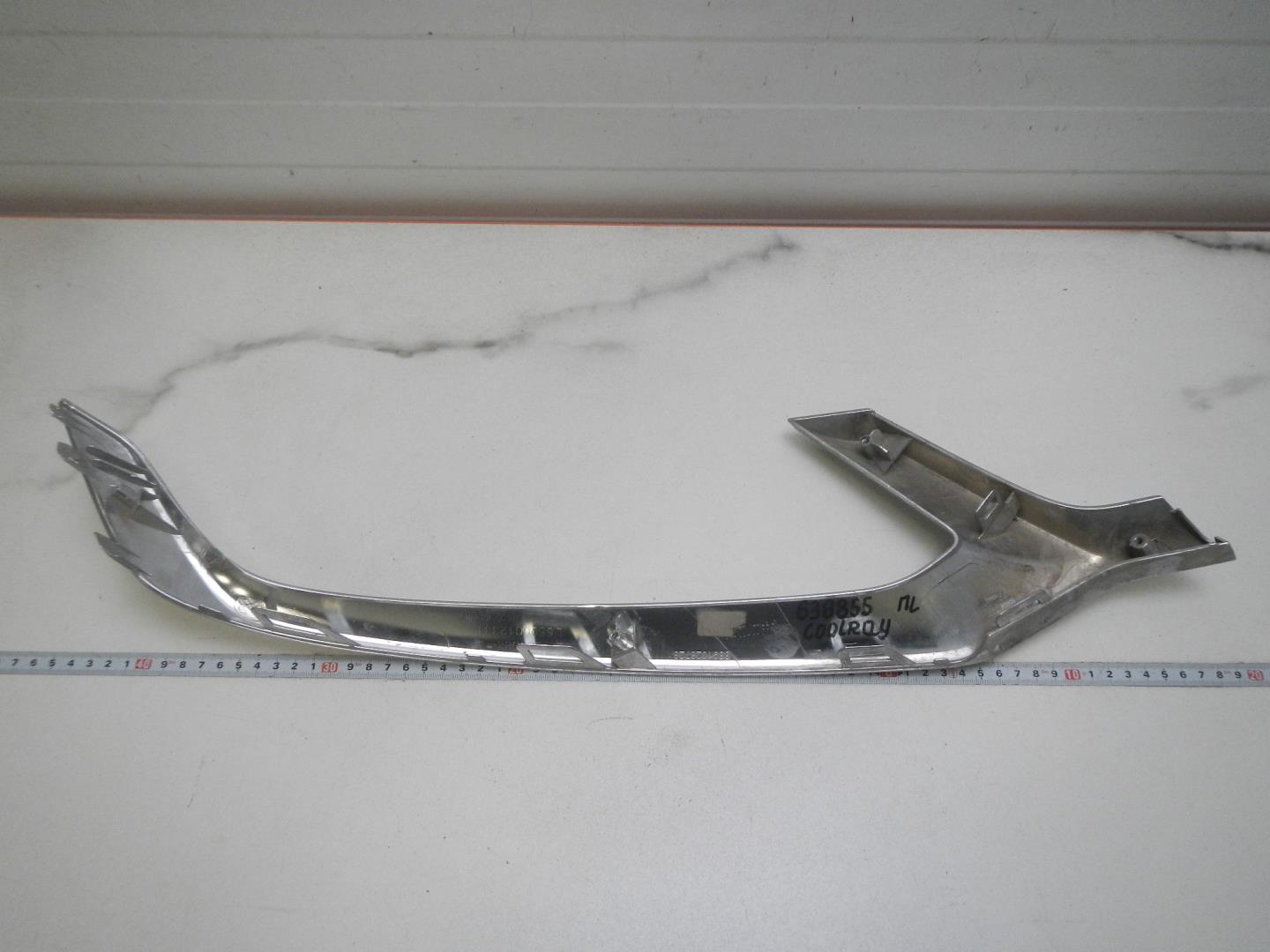 Накладка переднего бампера левая