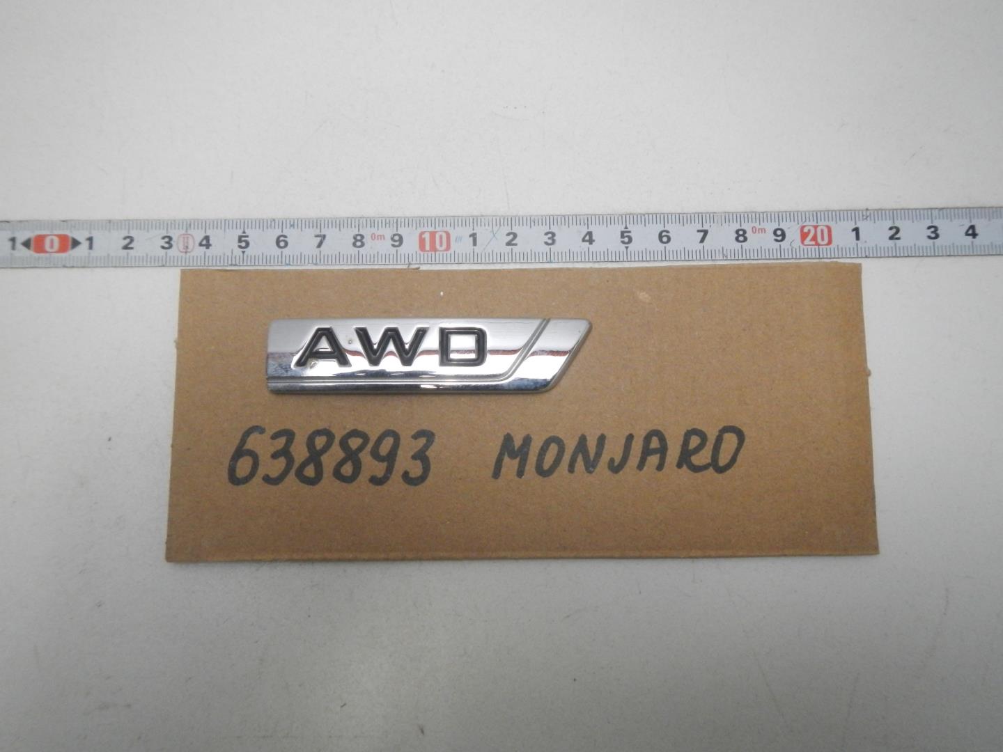 Эмблема на крышку багажника