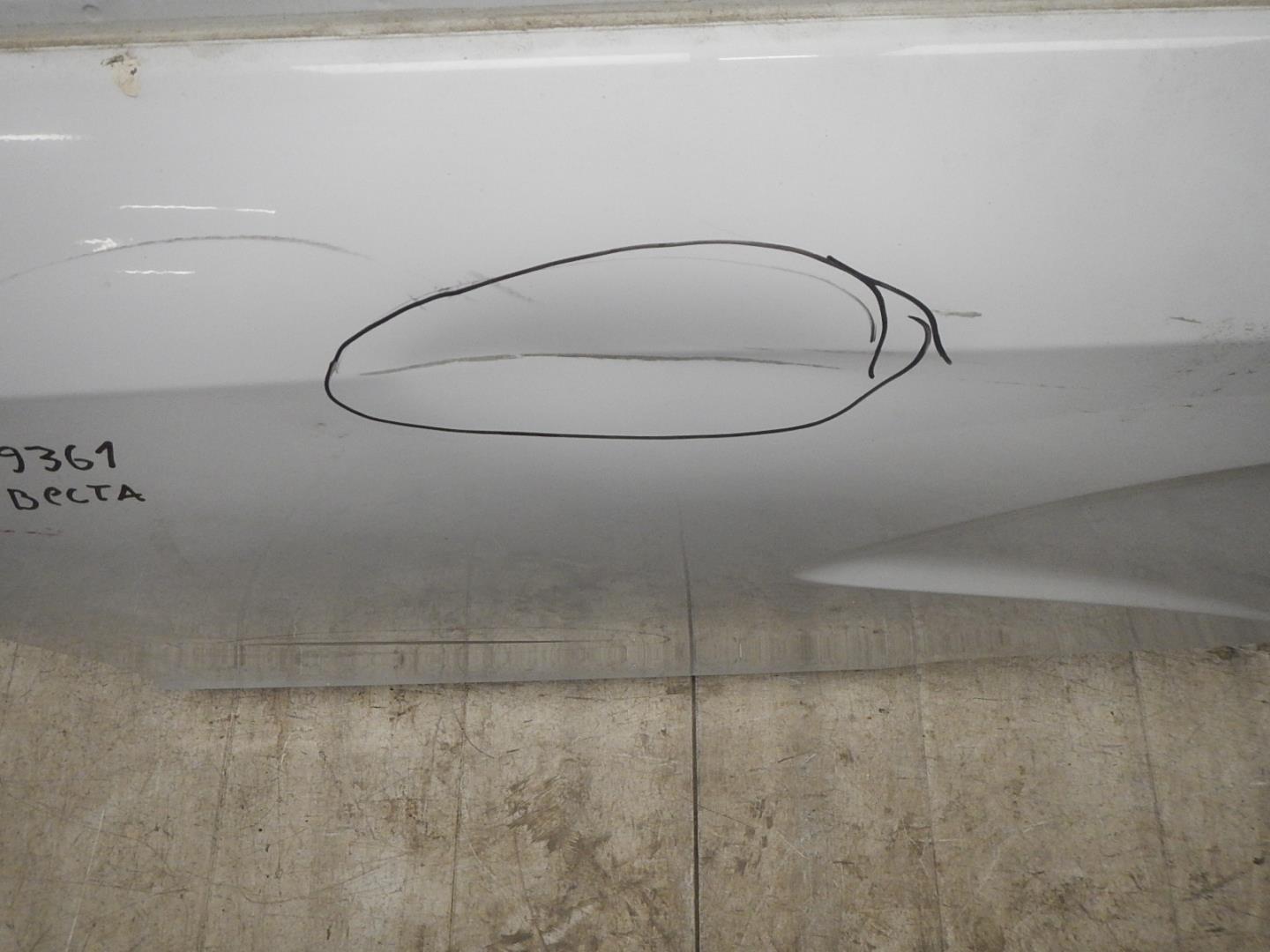 Дверь задняя левая