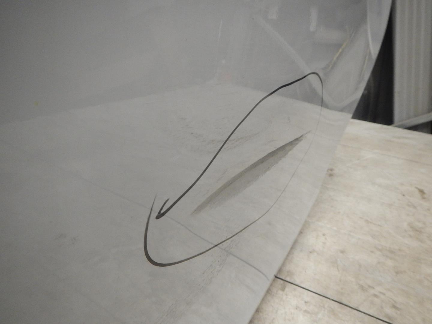 Дверь задняя левая