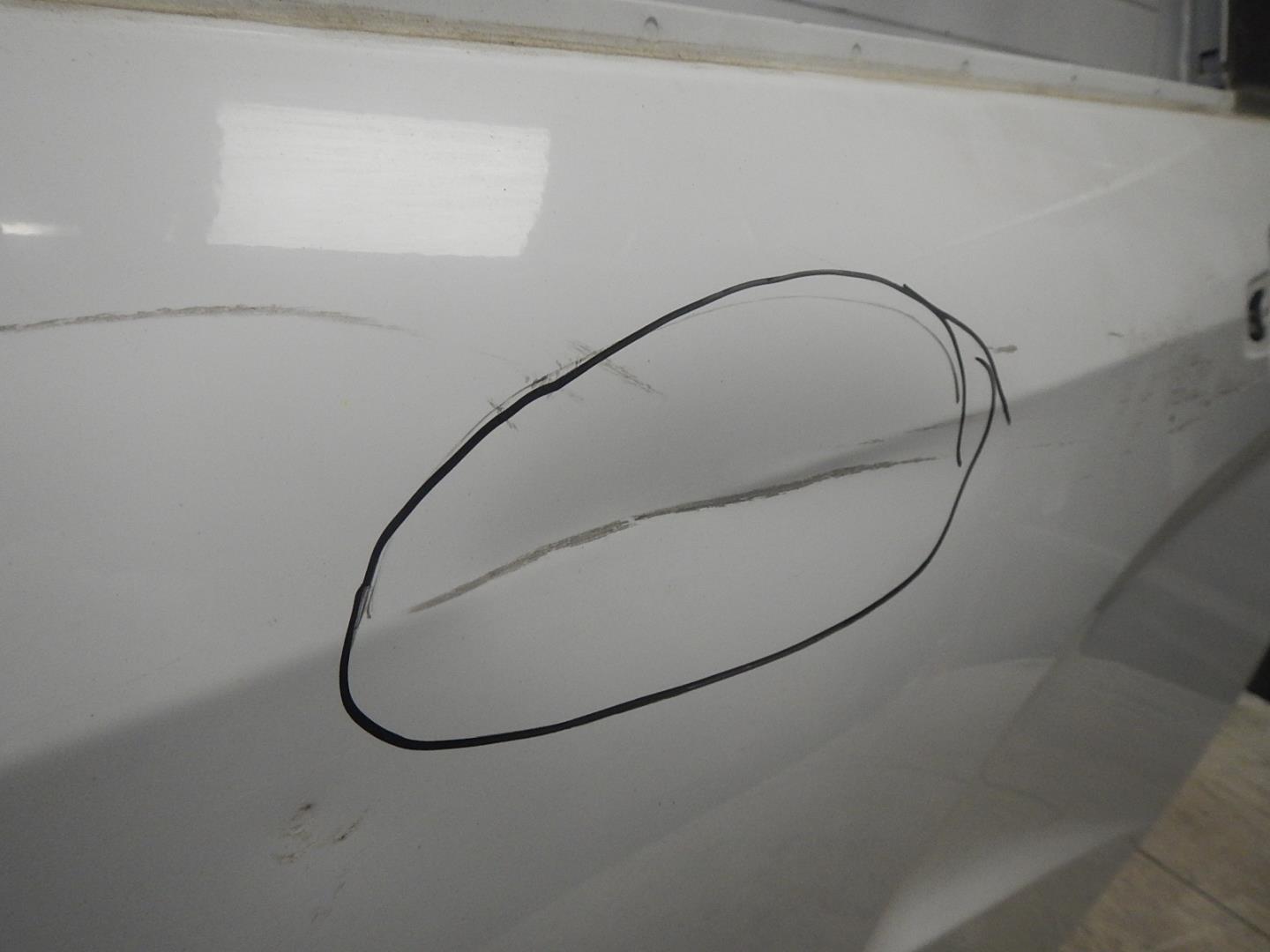 Дверь задняя левая