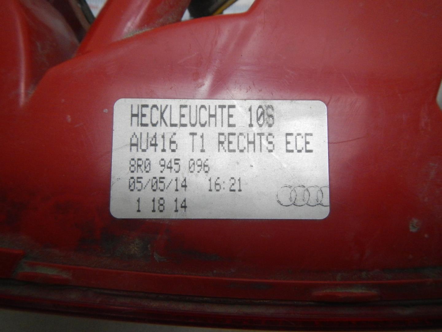 Фонарь задний противотуманный