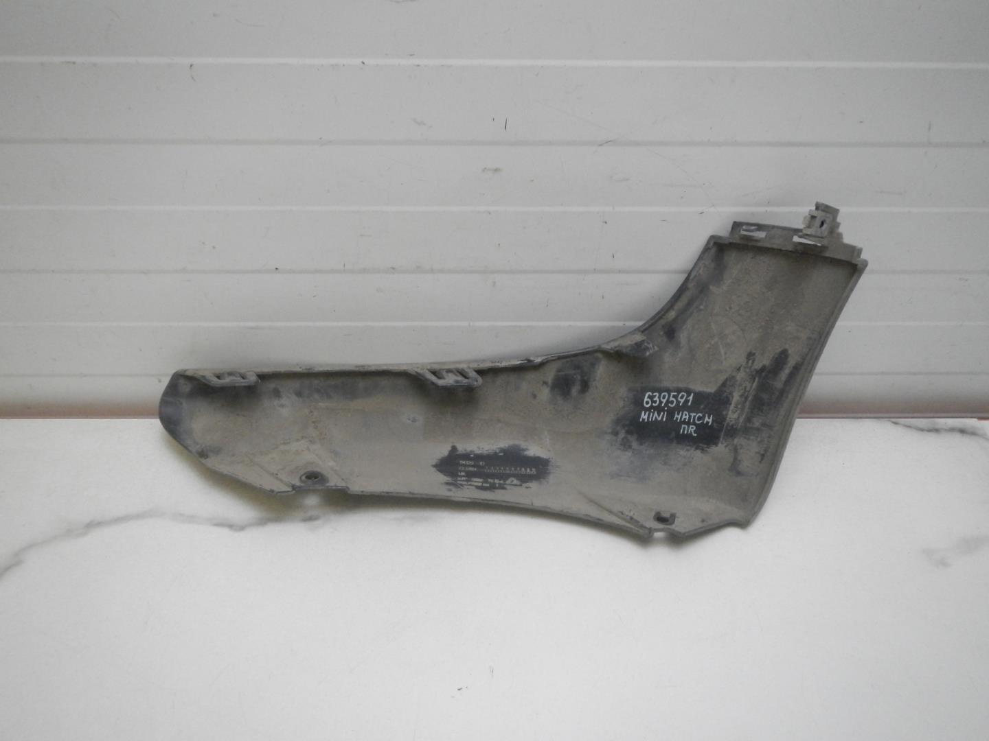 Накладка переднего бампера правая