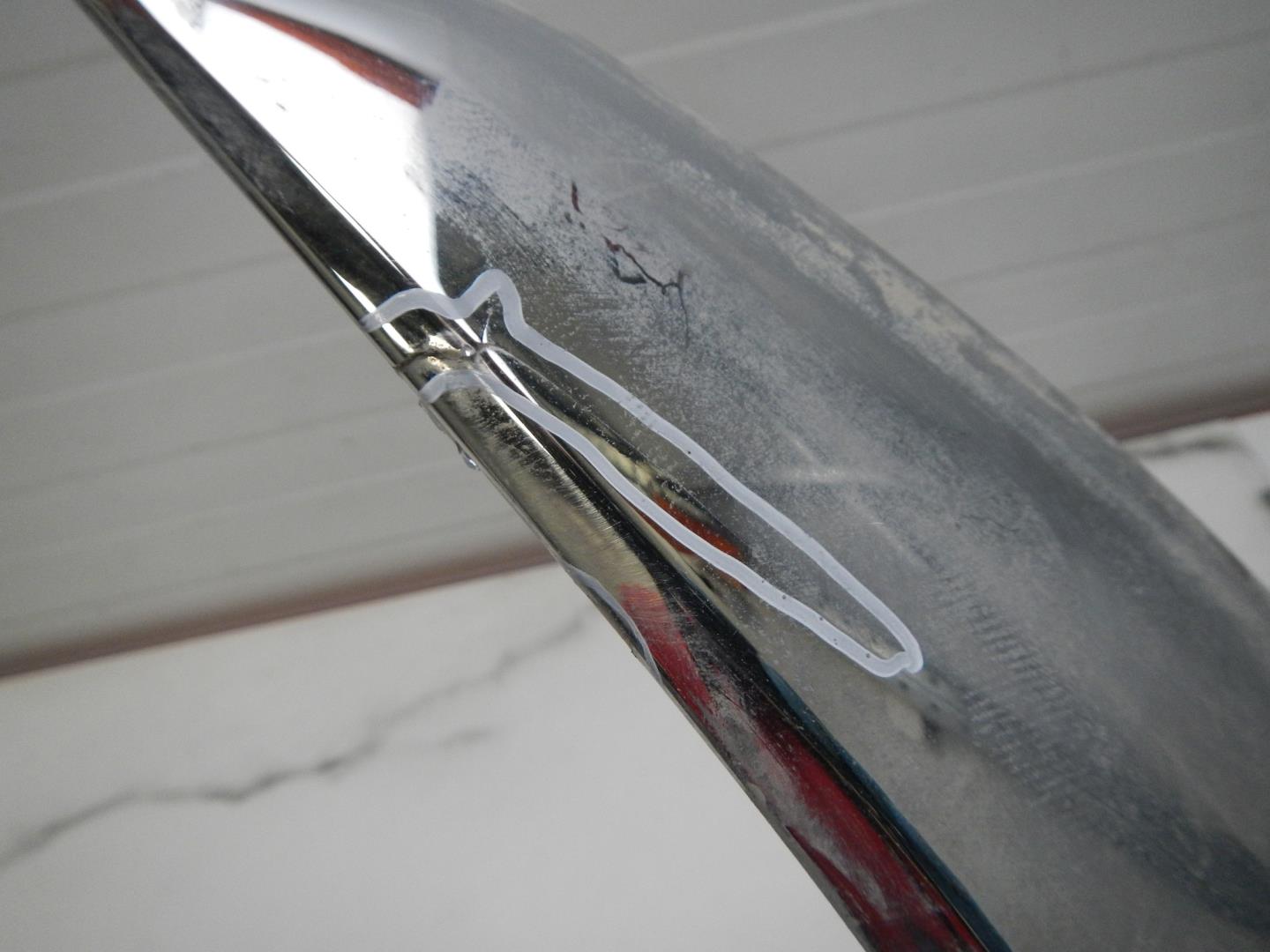 Молдинг заднего бампера