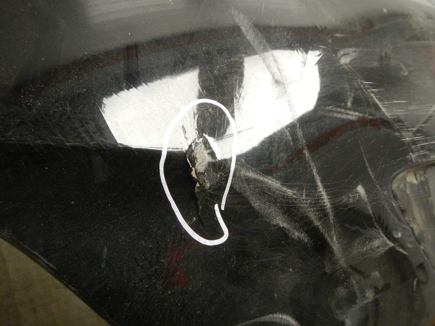 Бампер задний