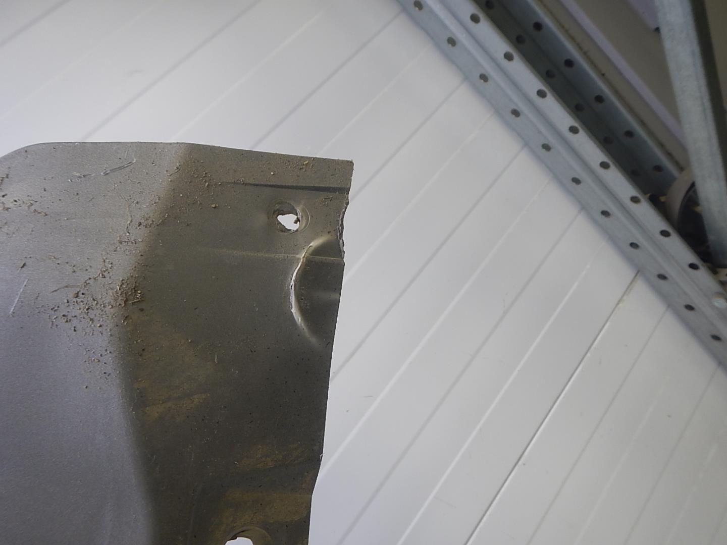 Накладка заднего бампера