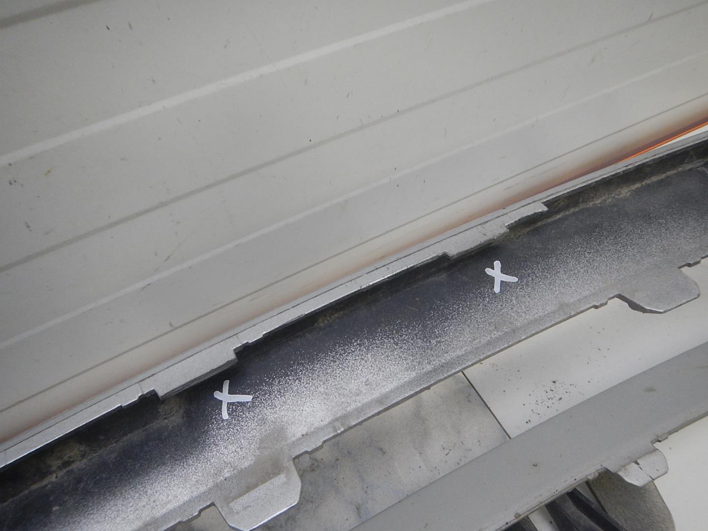 Накладка переднего бампера