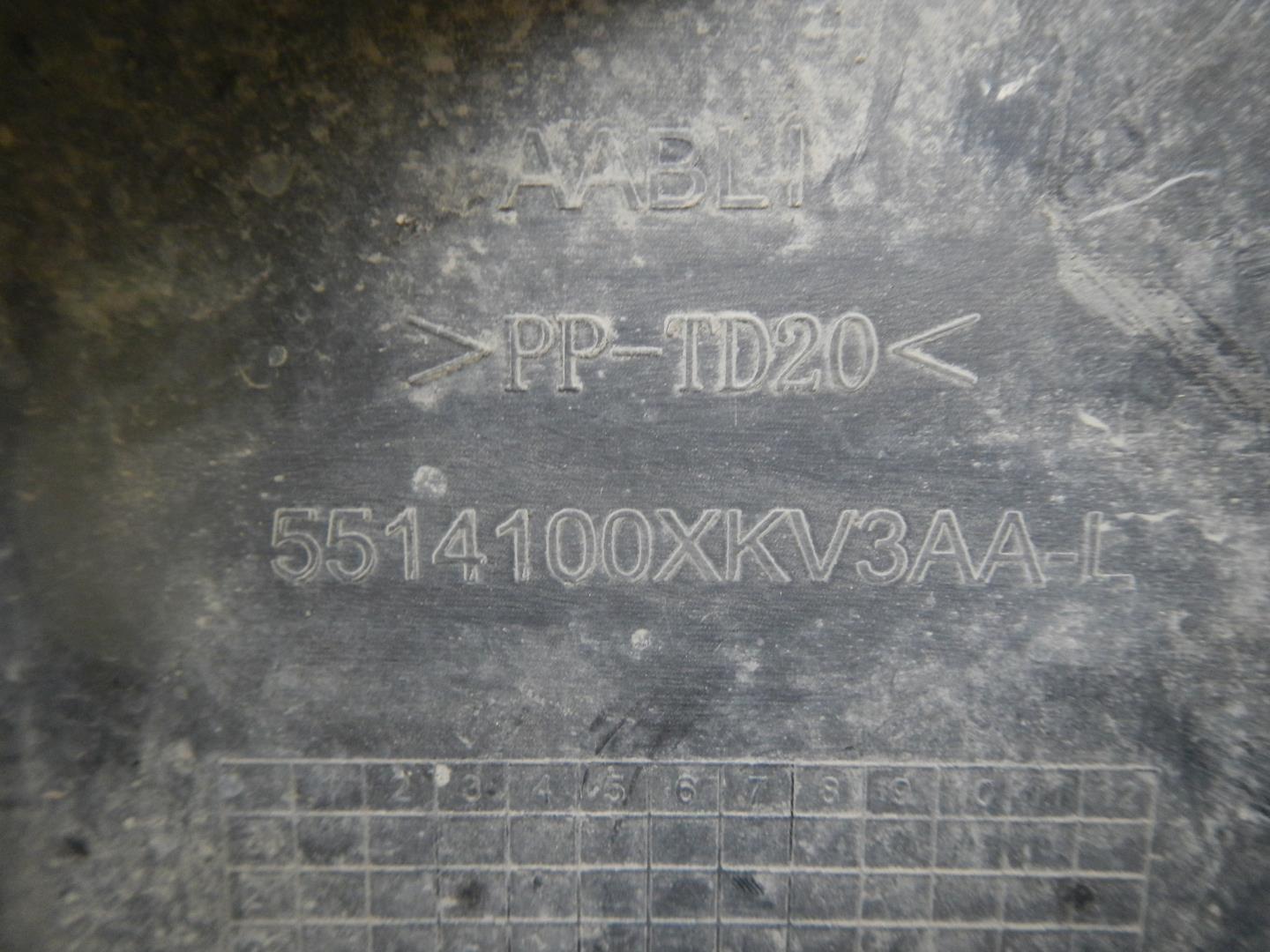 Воздуховод радиатора левый