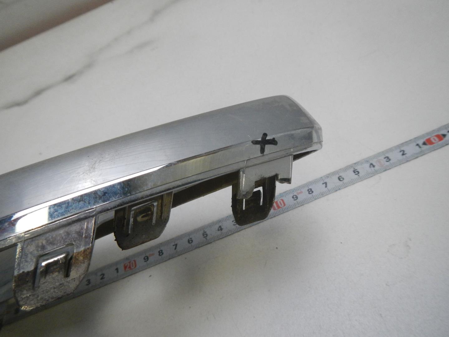 Накладка заднего бампера левая