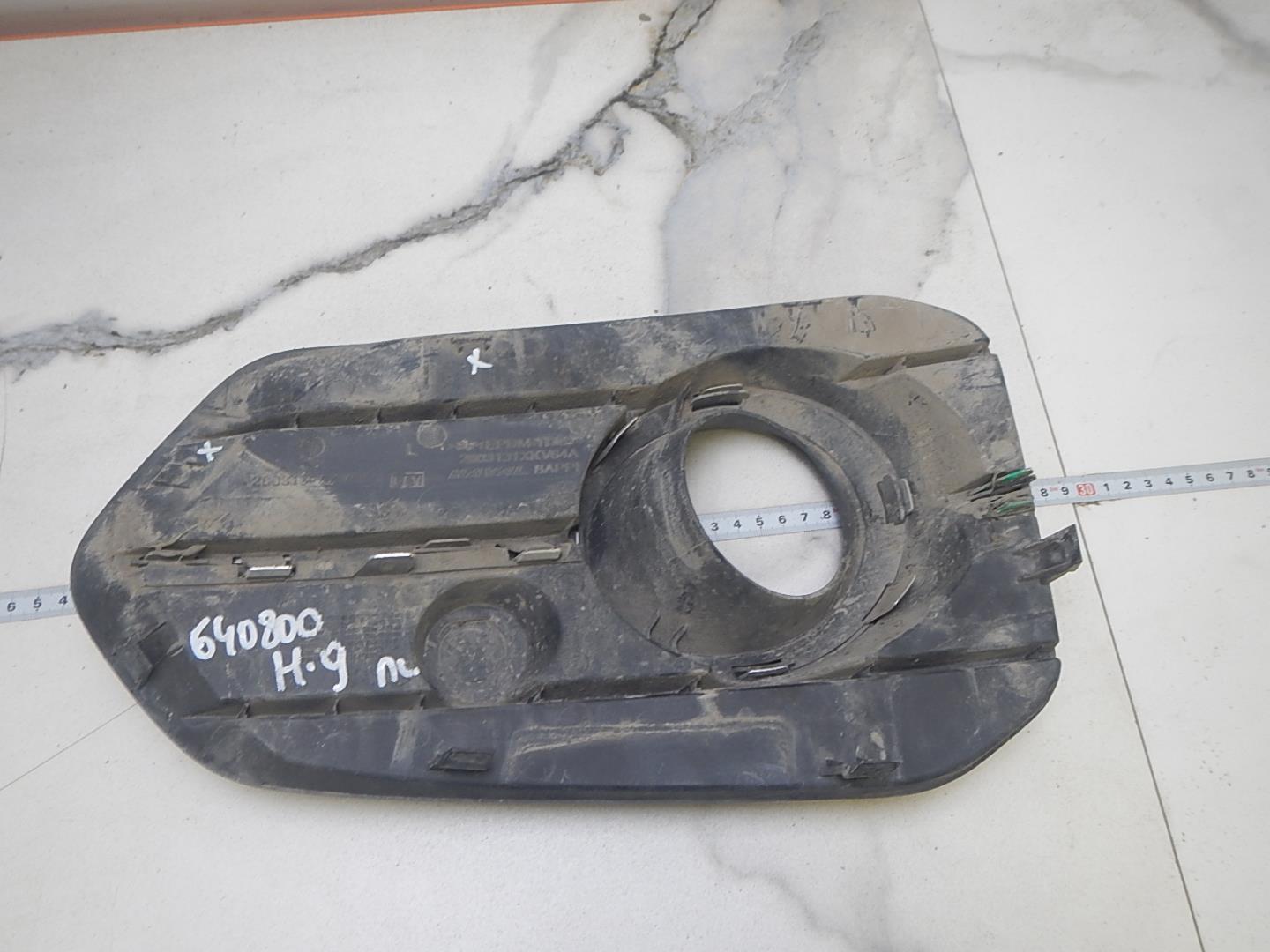 Решетка в бампер левая