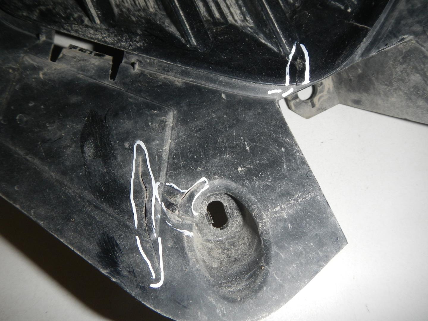 Решетка в бампер правая