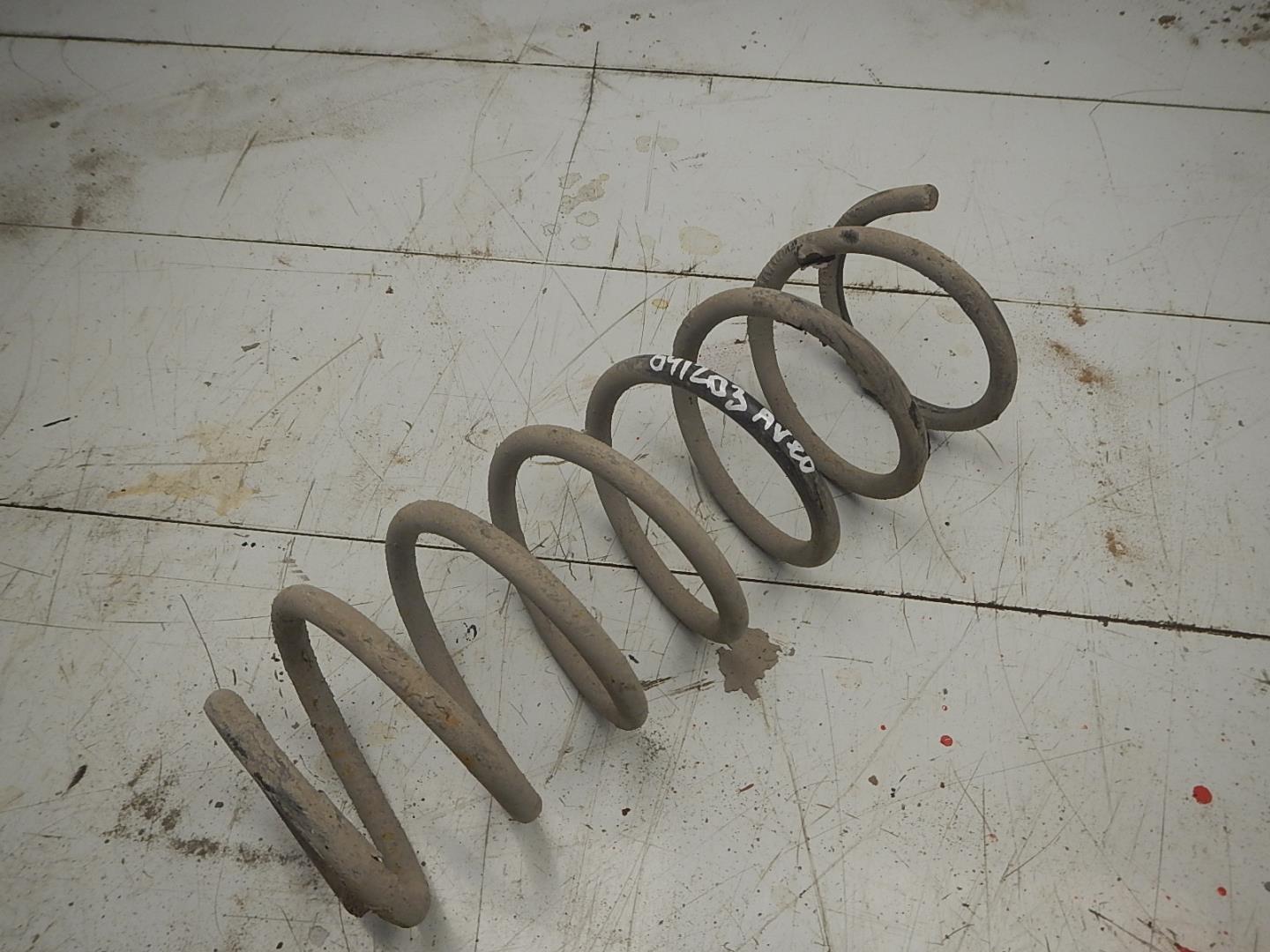 Пружина задняя