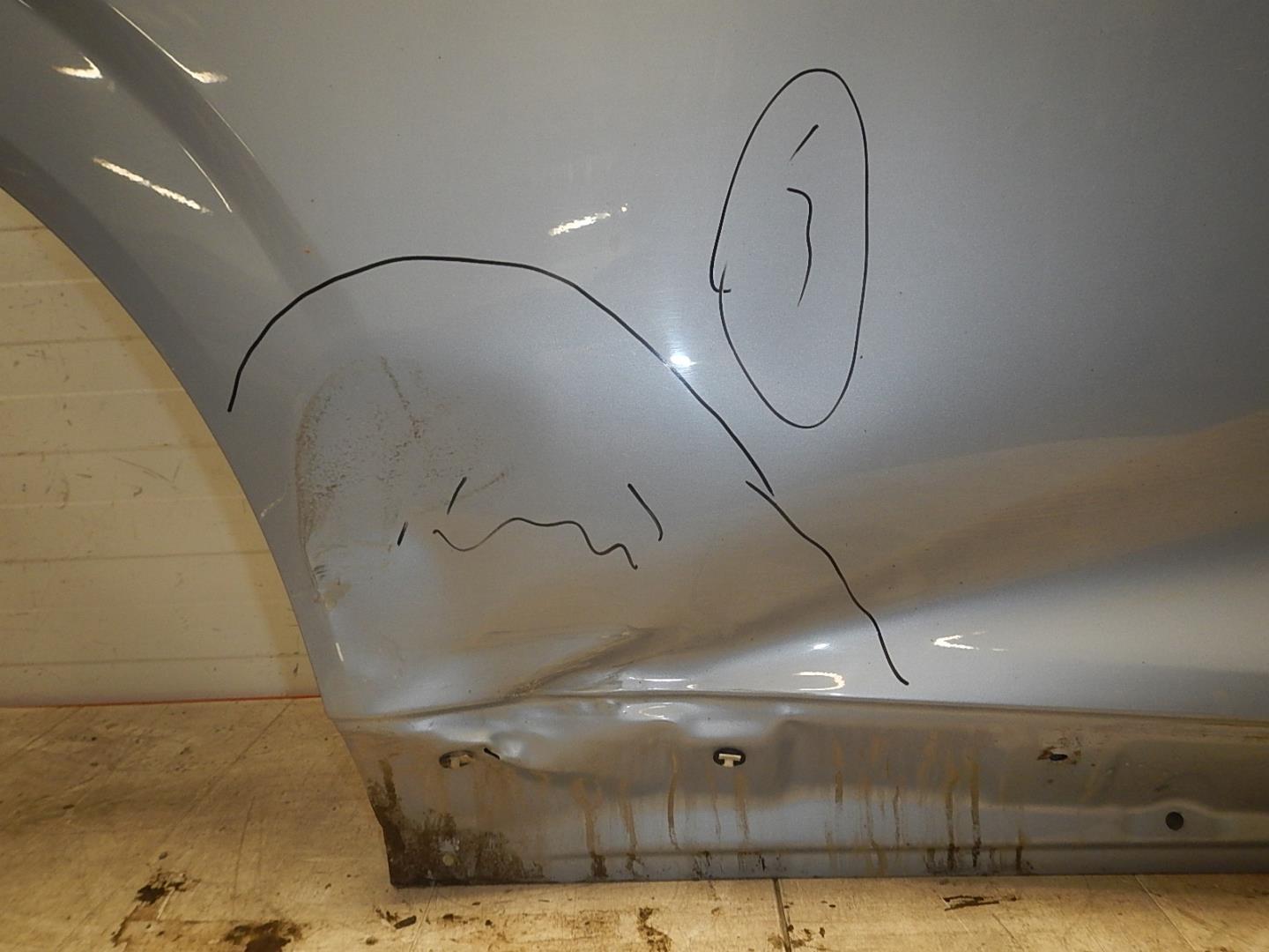 Дверь задняя правая