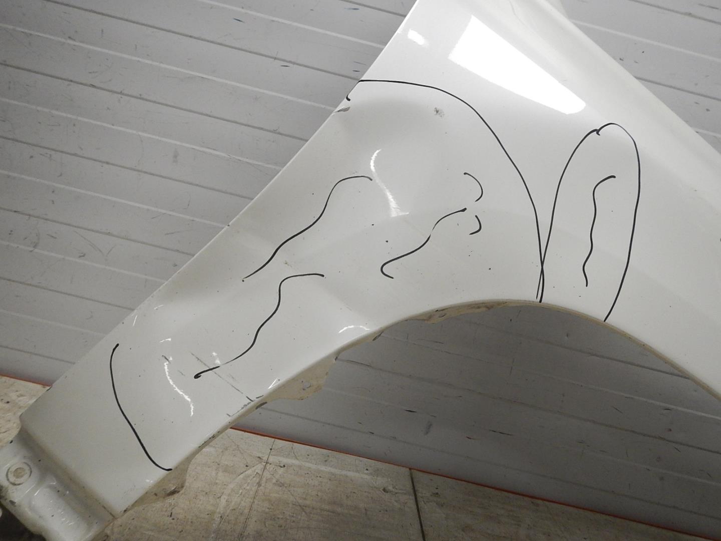 Крыло переднее правое