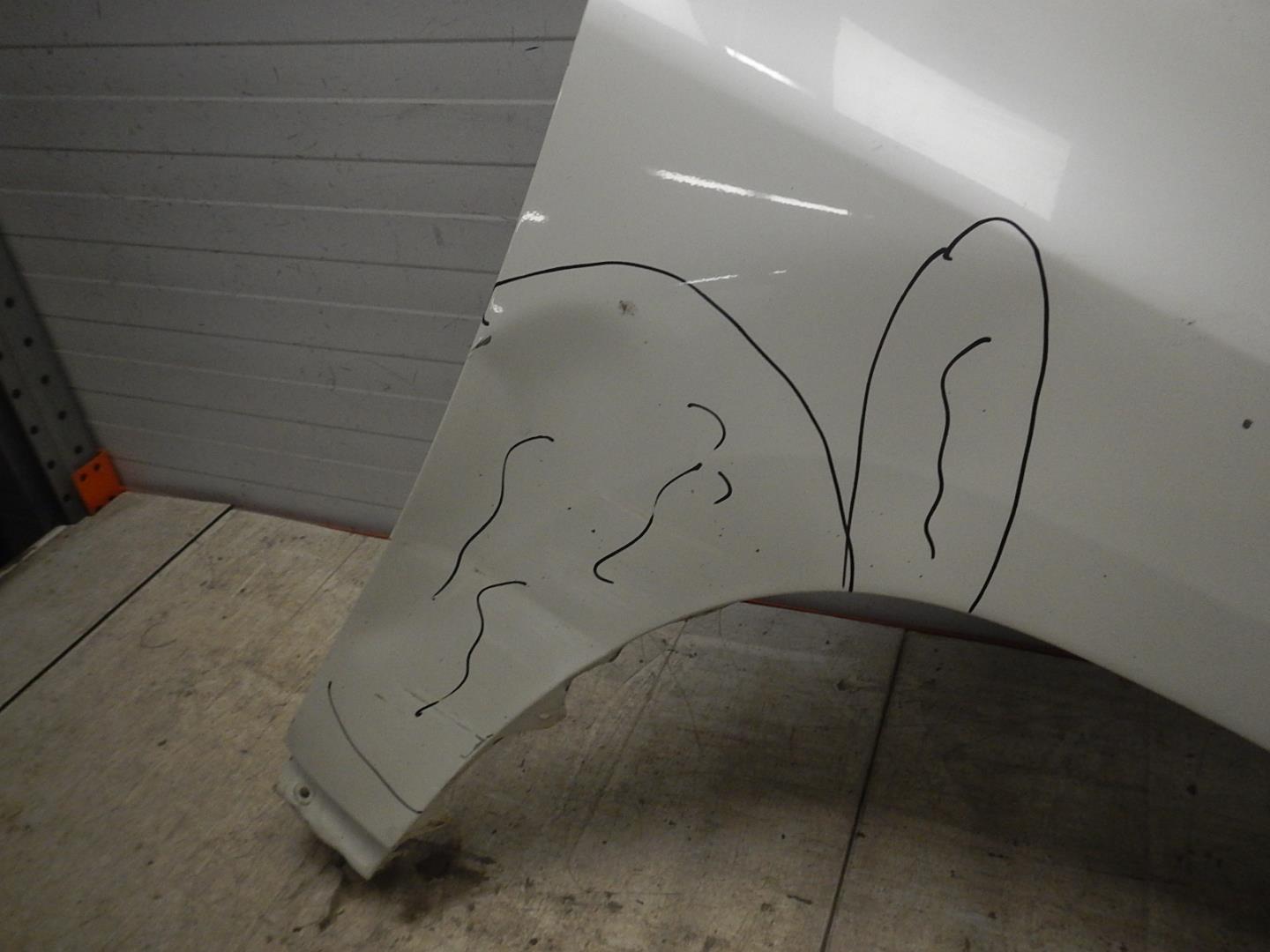 Крыло переднее правое