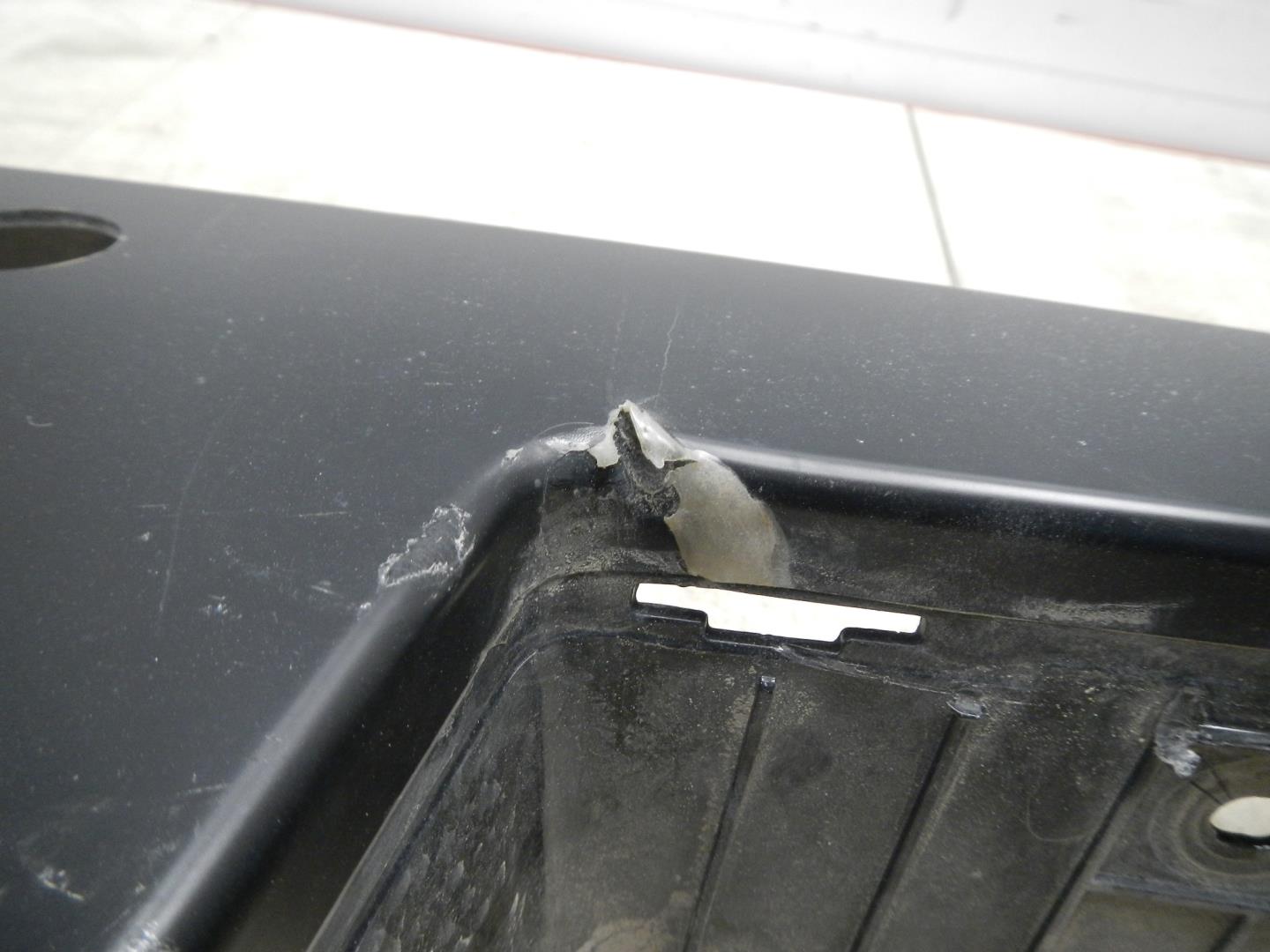 Накладка заднего бампера