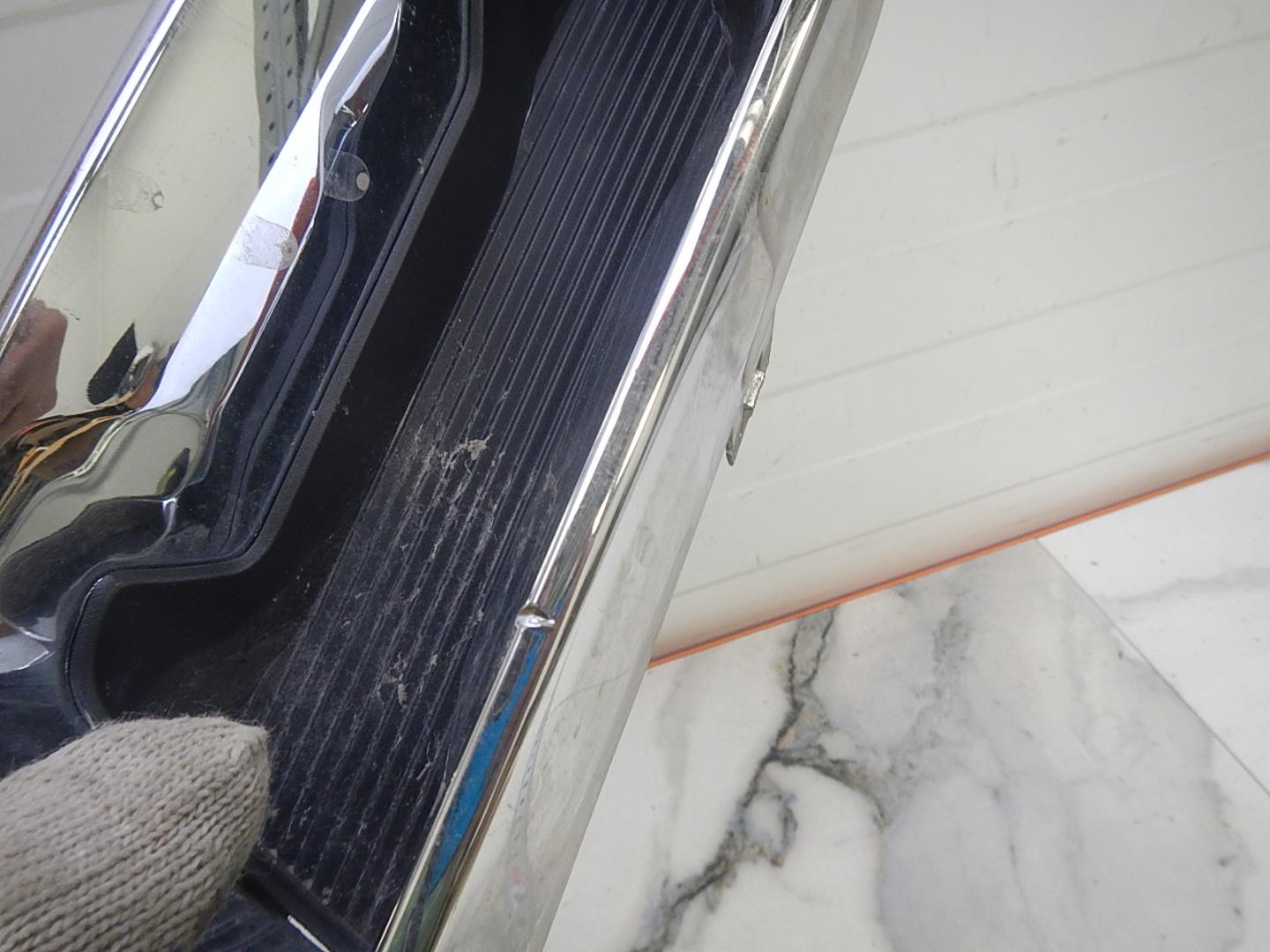 Накладка заднего бампера левая