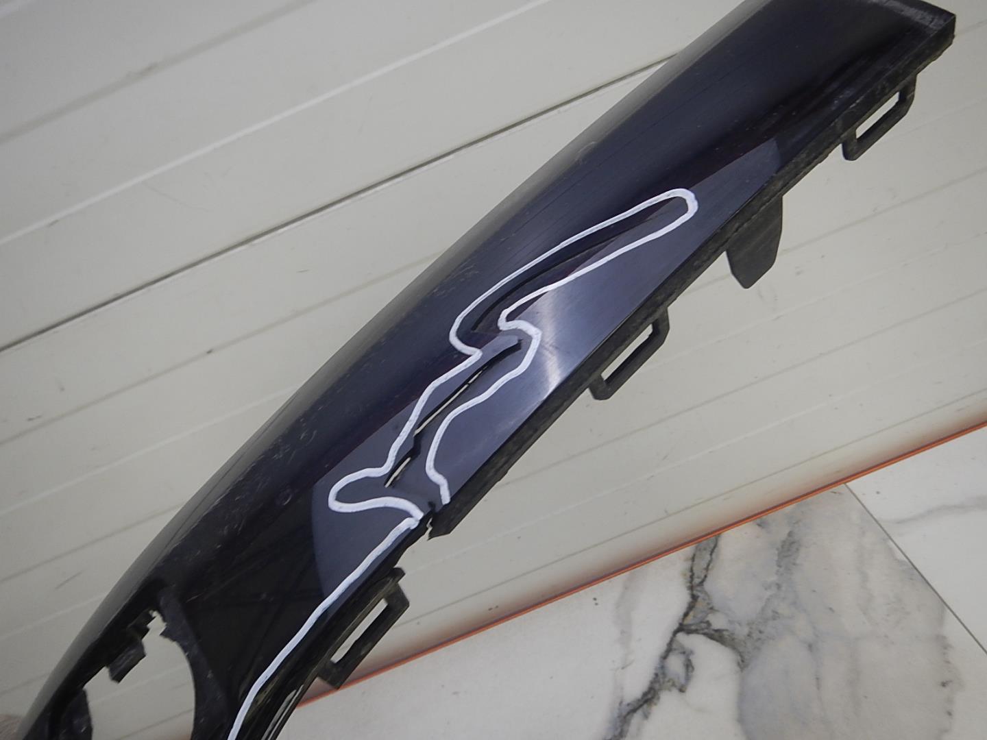 Накладка переднего бампера правая