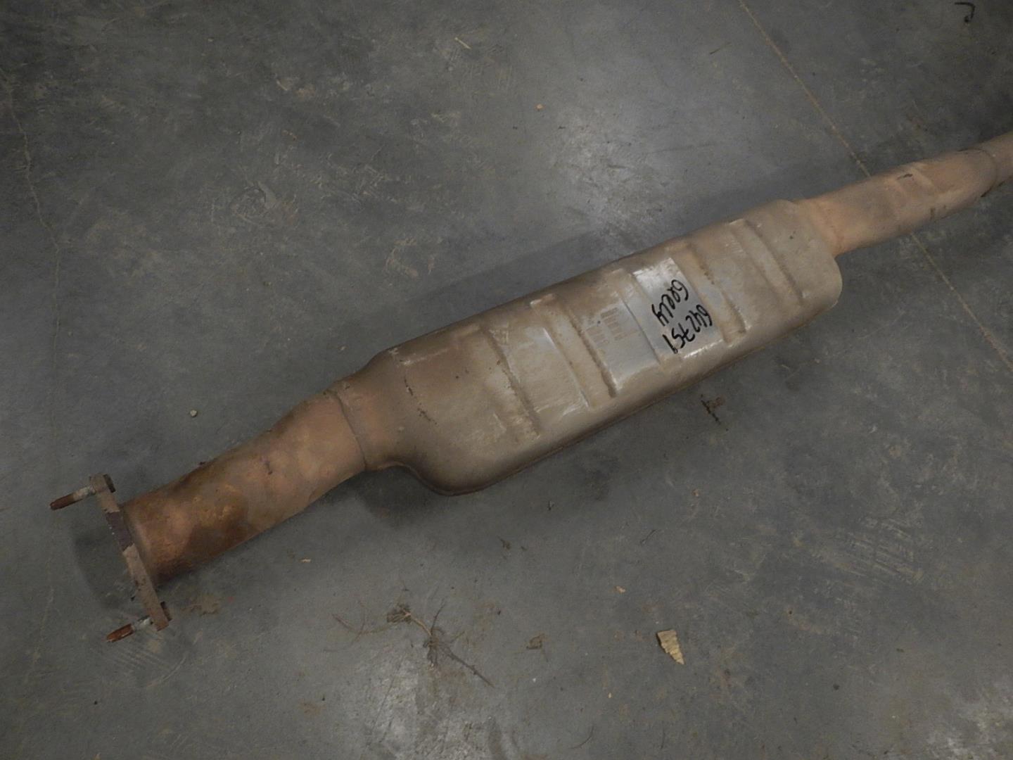 Глушитель основной / задняя часть