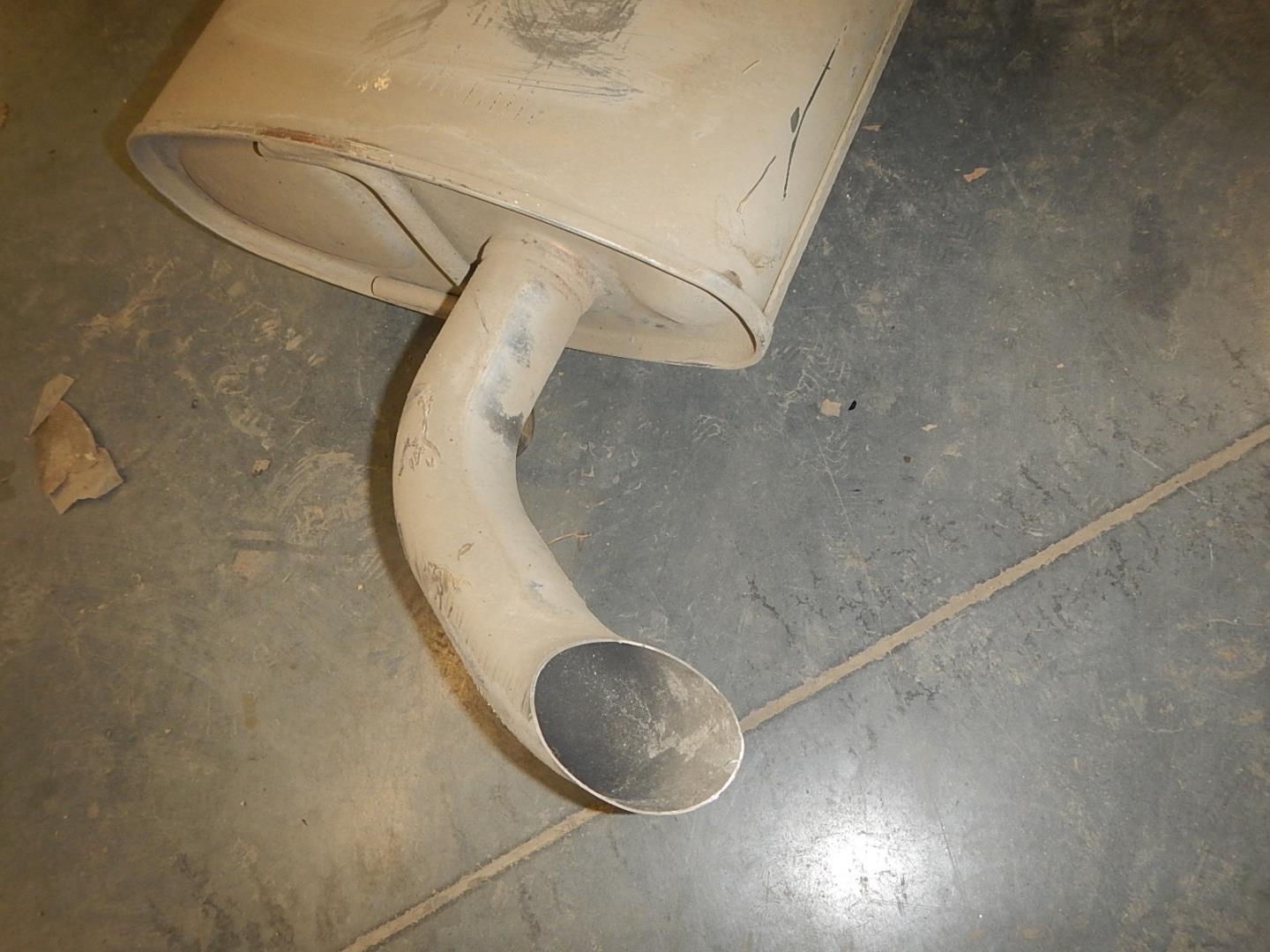 Глушитель основной / задняя часть