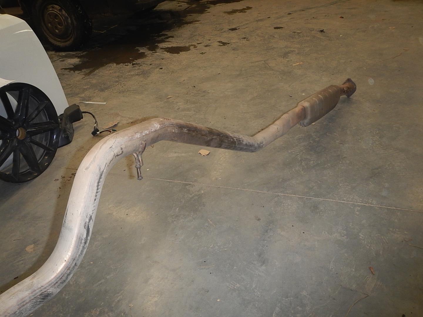 Глушитель основной / задняя часть