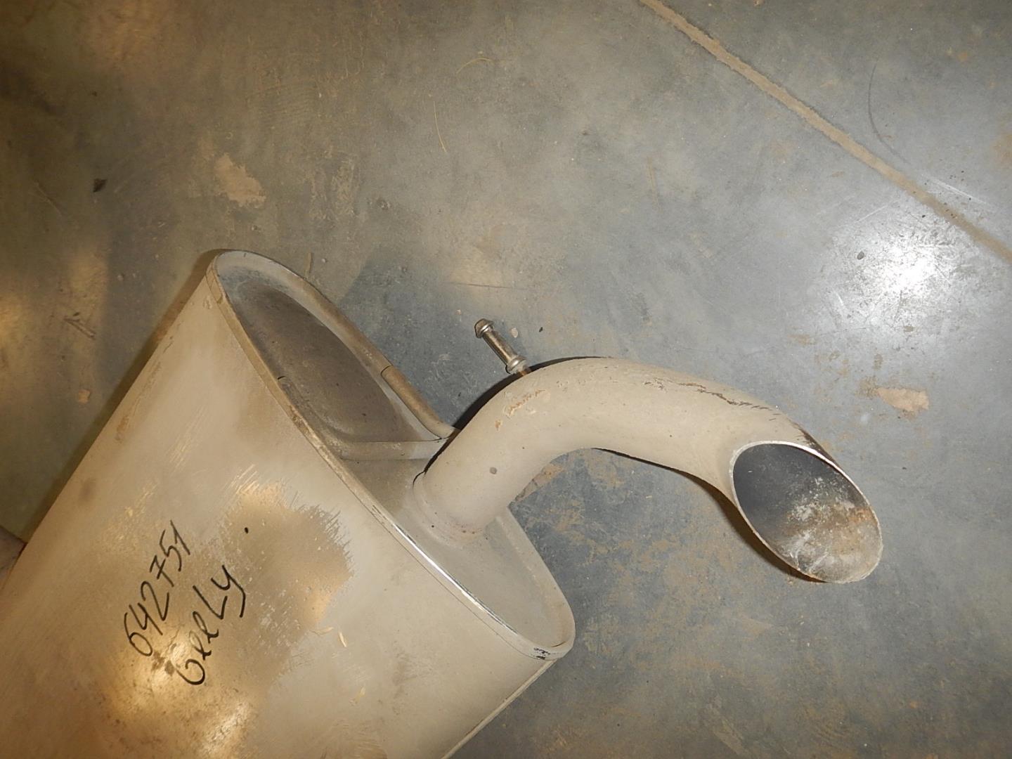 Глушитель основной / задняя часть