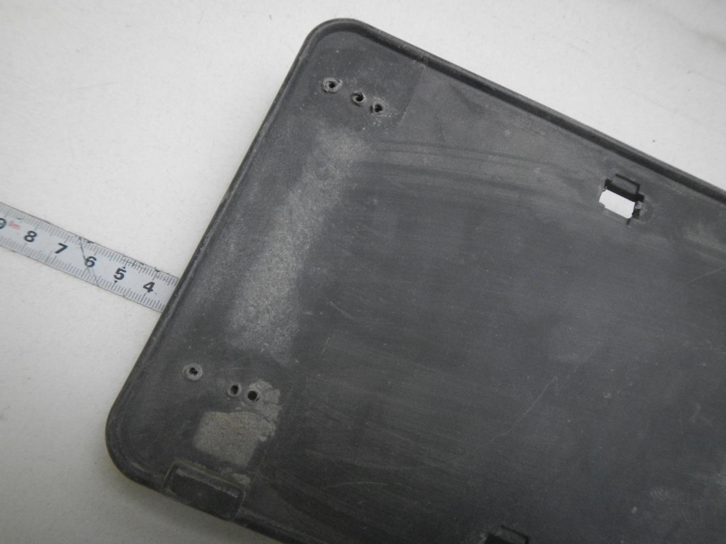 Накладка переднего бампера под номер