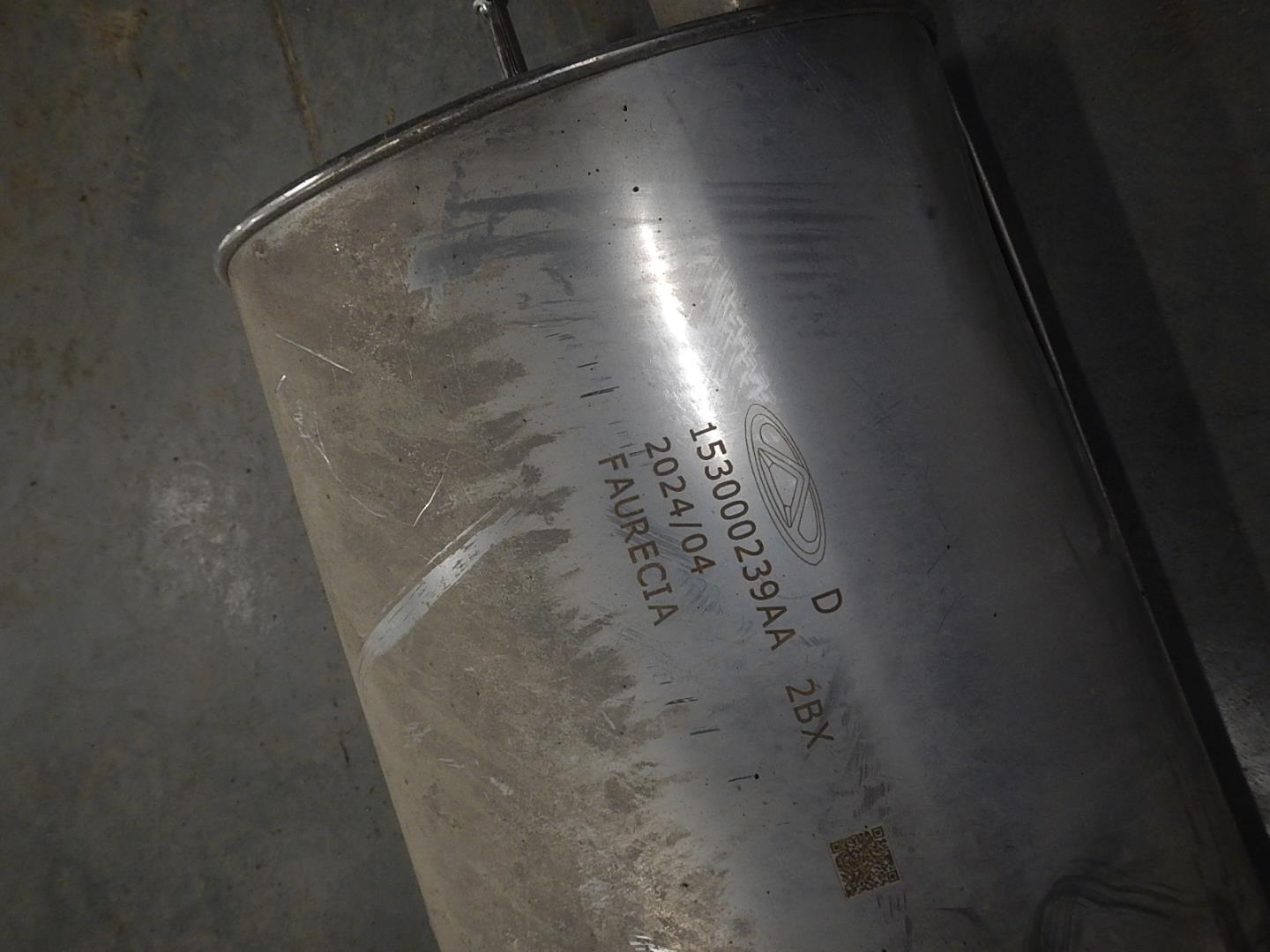 Глушитель основной / задняя часть