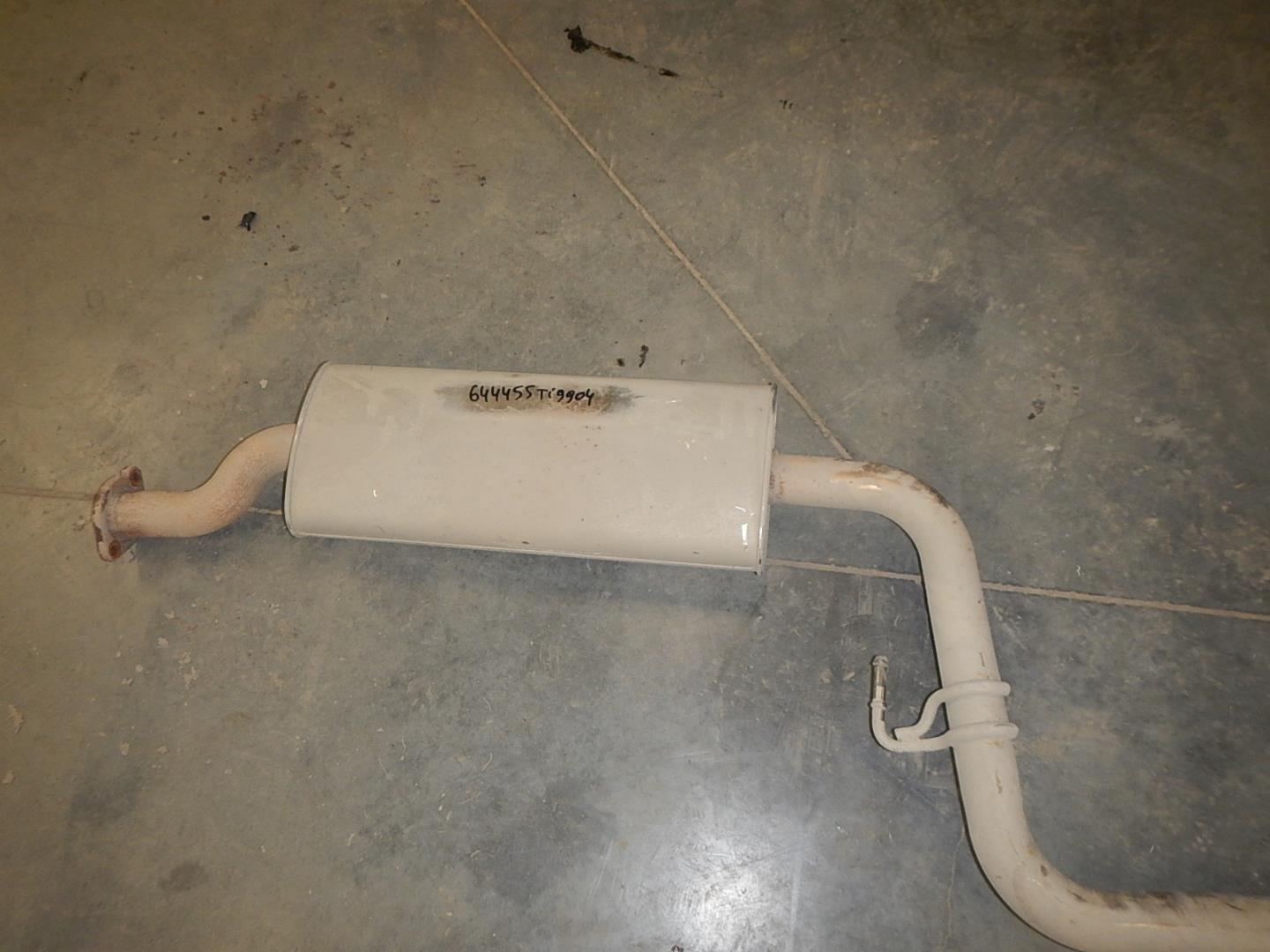 Глушитель основной / задняя часть