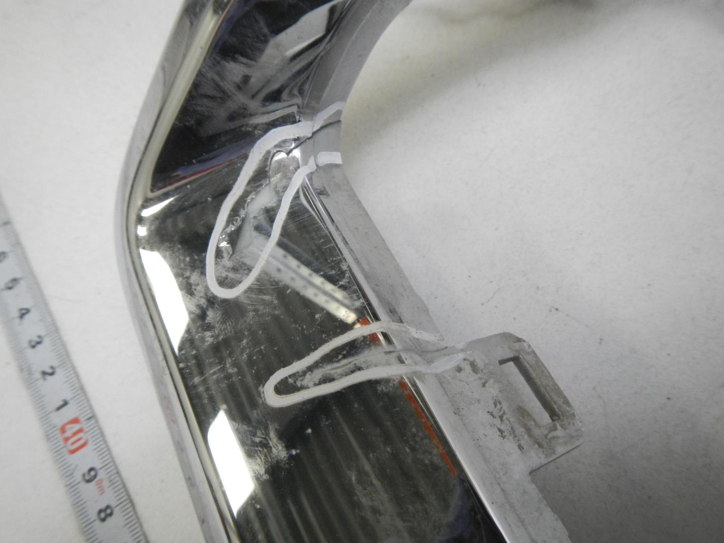 Накладка заднего бампера левая