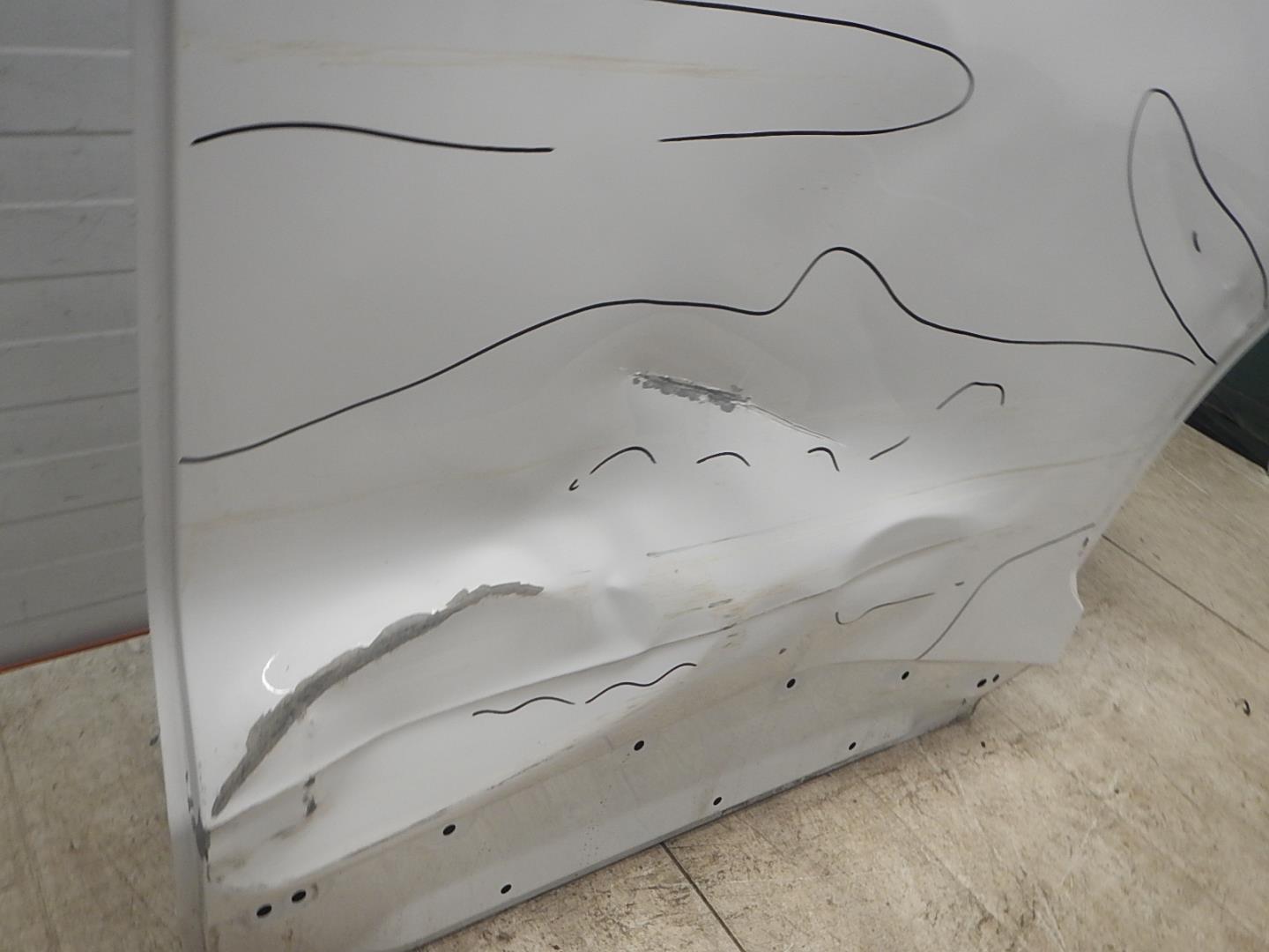 Дверь задняя левая