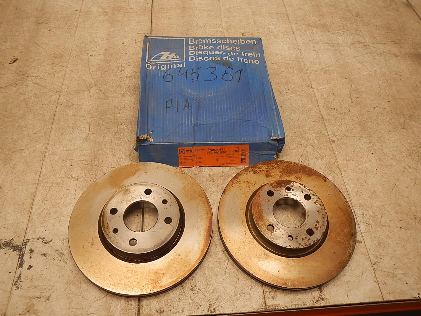 Диск тормозной передний вентилируемый