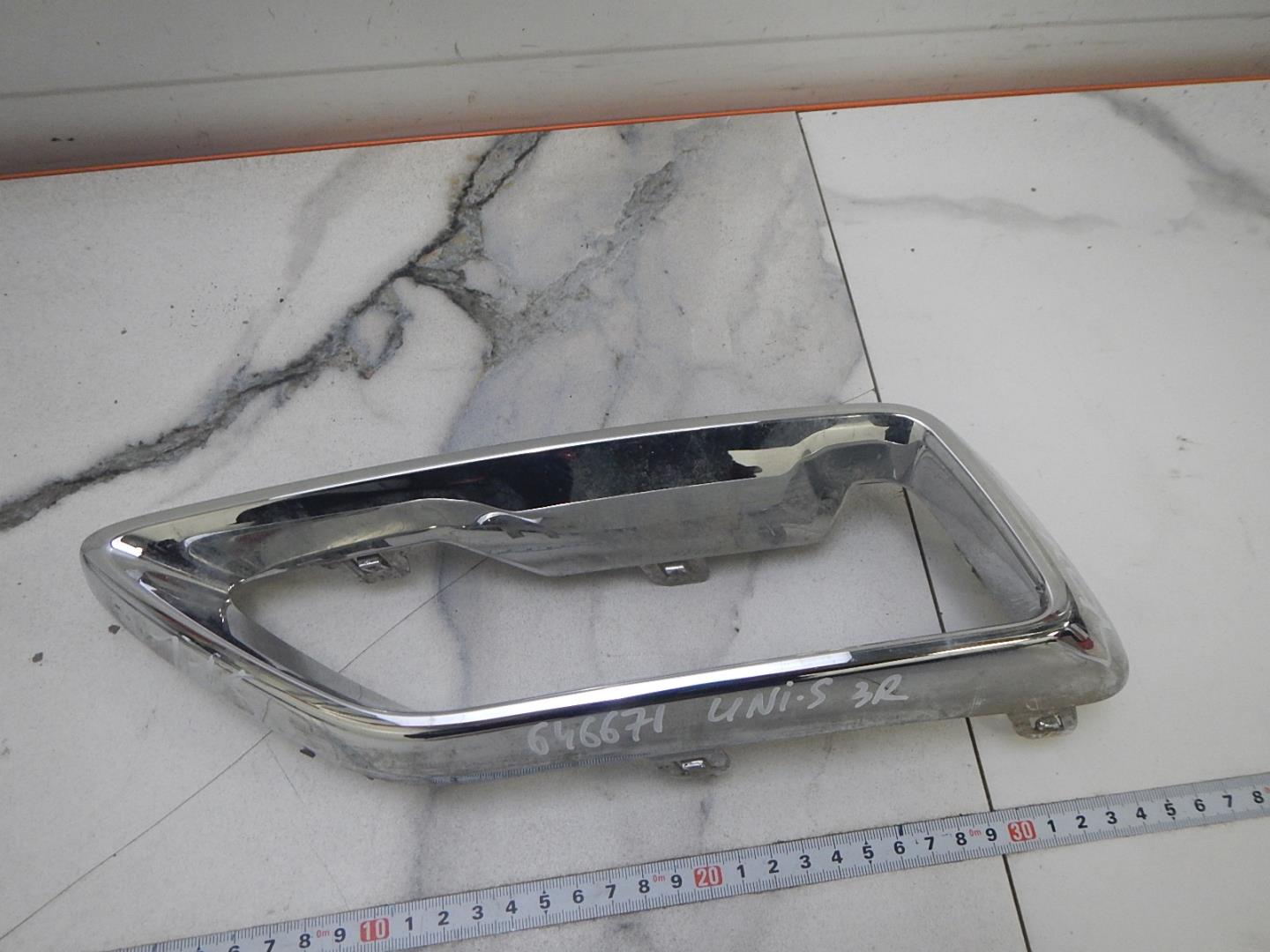 Накладка заднего бампера правая