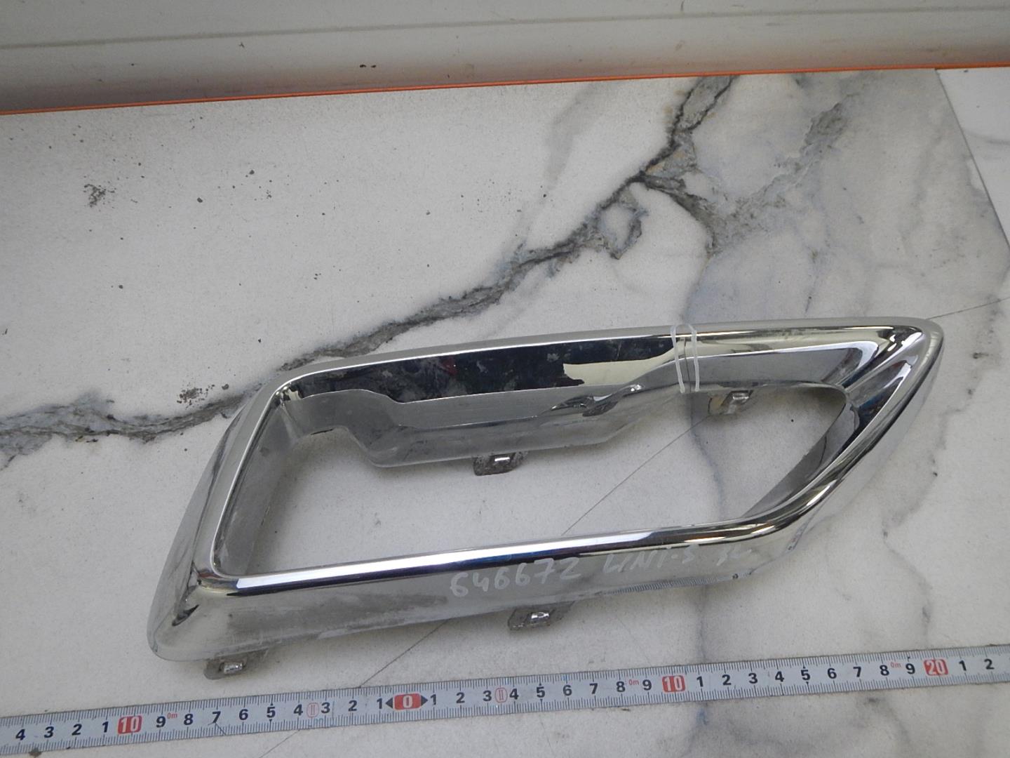 Накладка заднего бампера левая