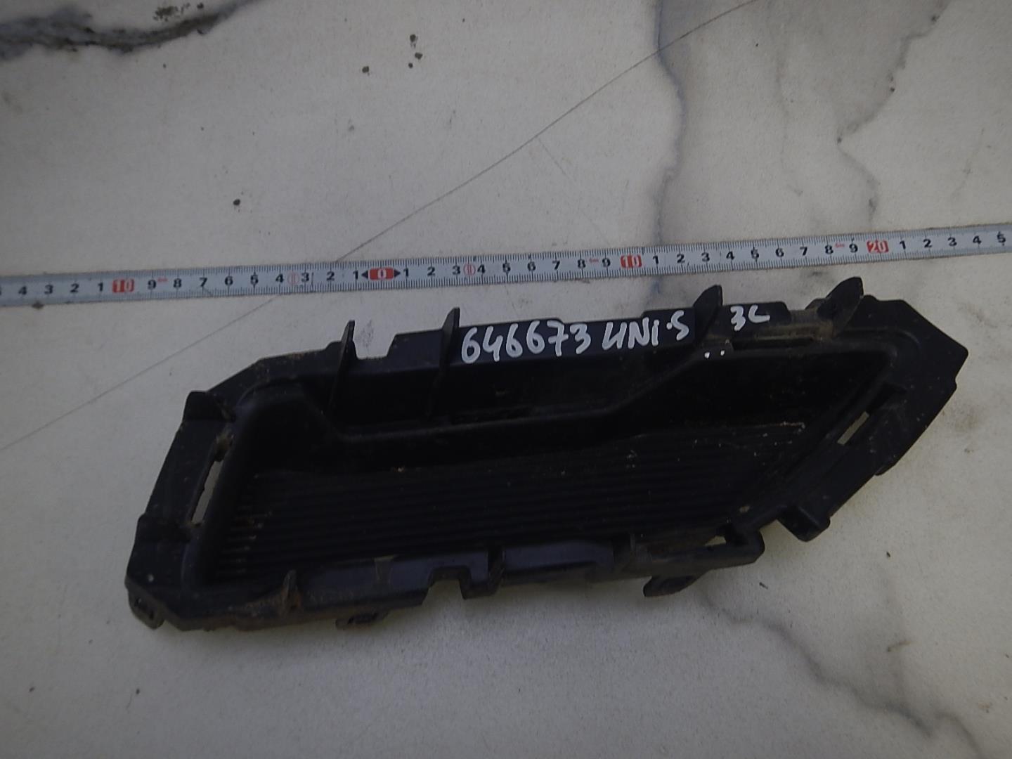 Накладка заднего бампера левая