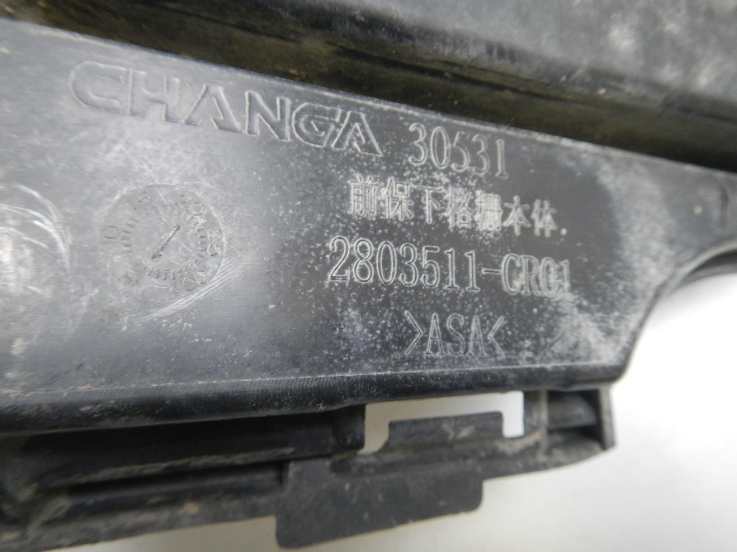 Решетка в бампер центральная