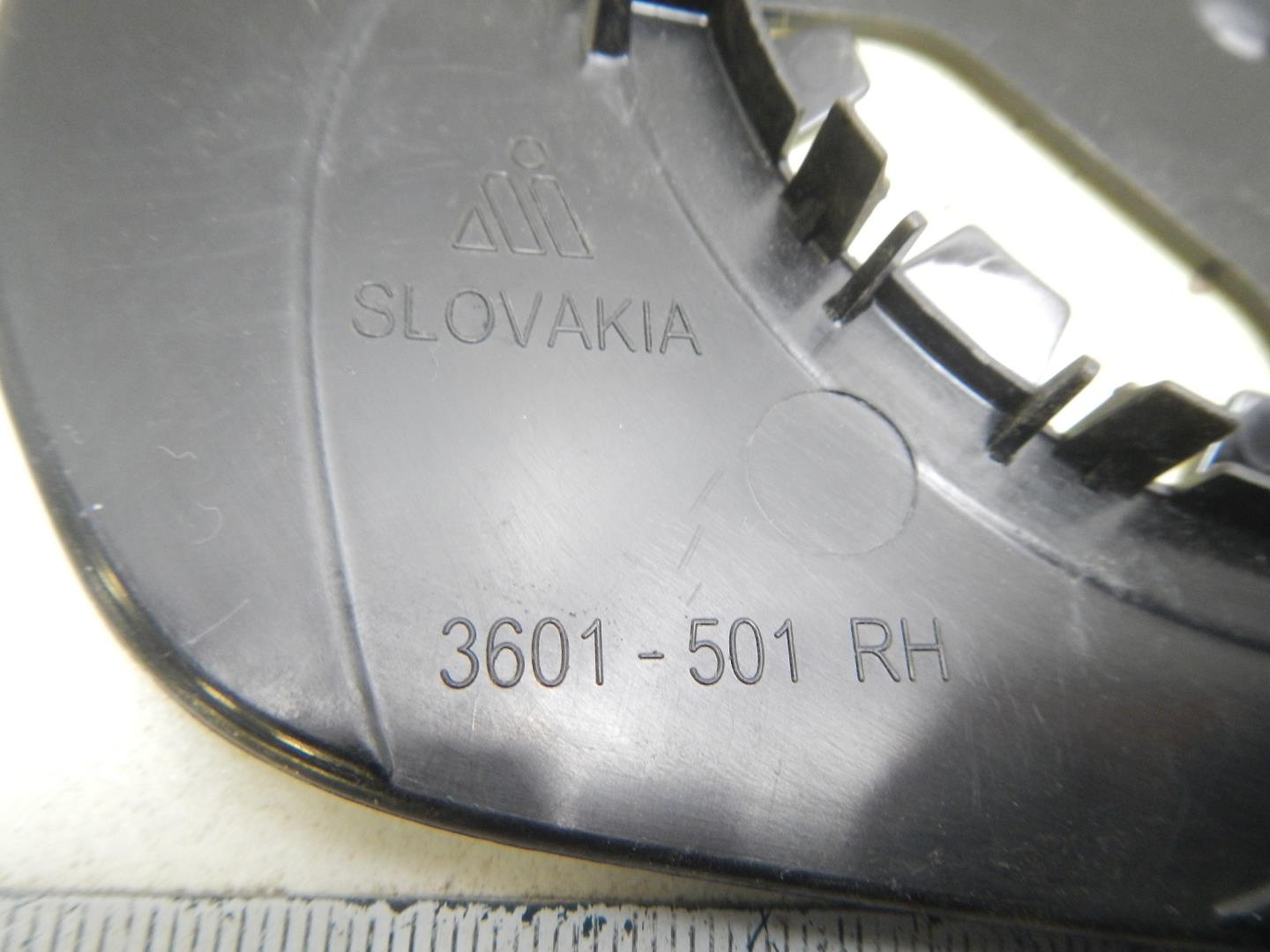 Стекло зеркала электрического правого