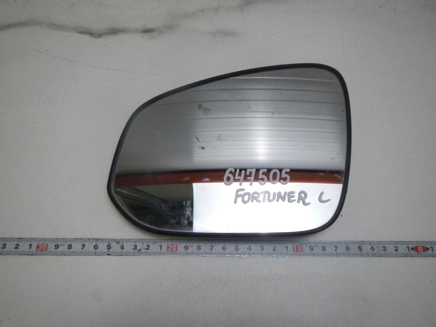 Стекло зеркала электрического левого