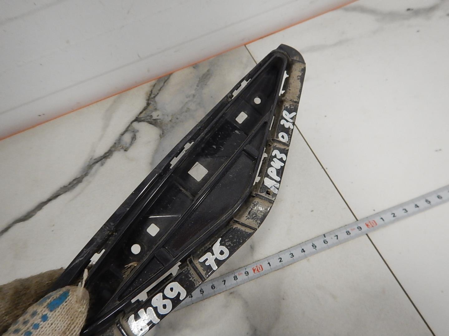 Накладка заднего бампера правая