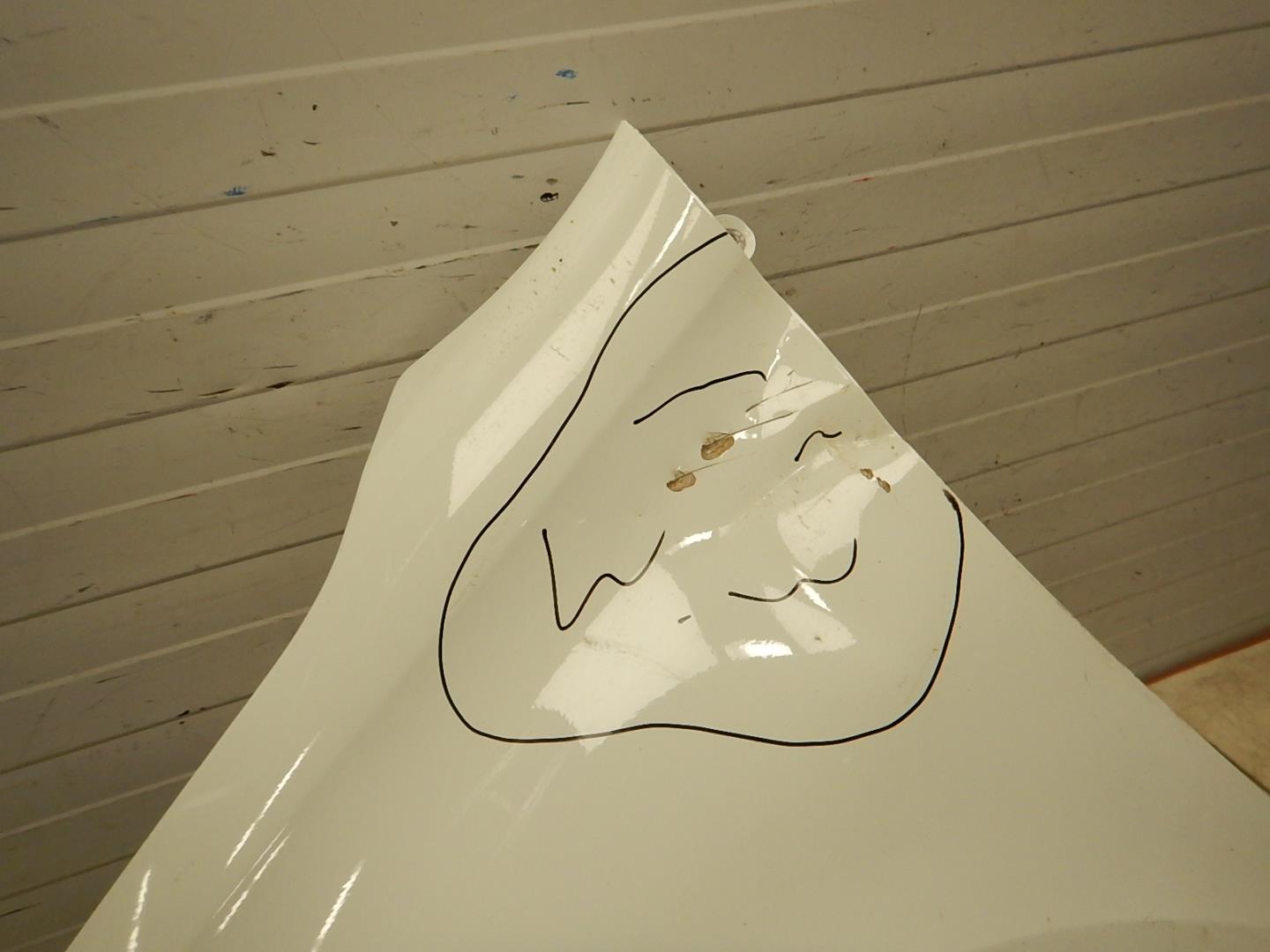 Крыло переднее левое