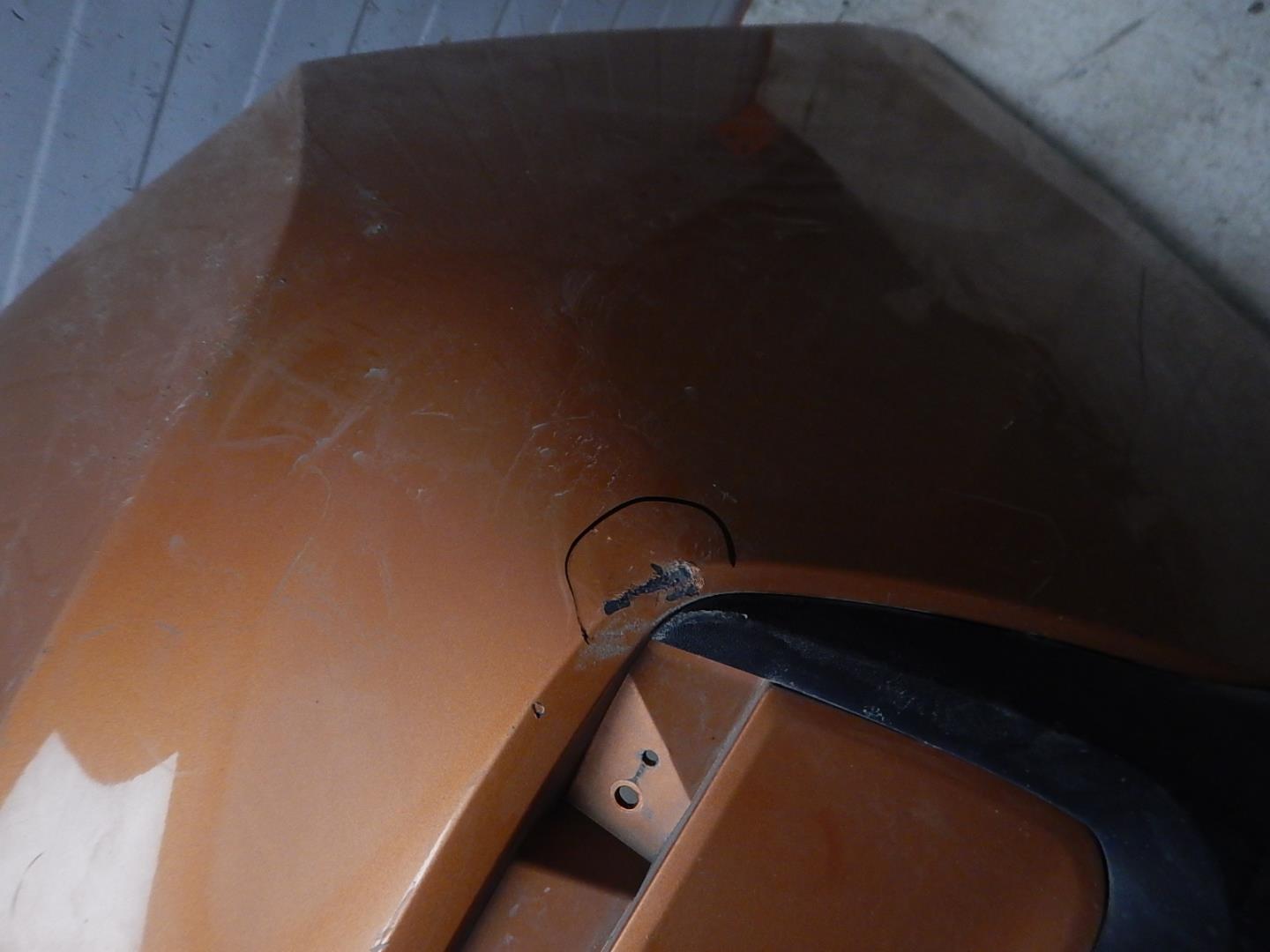 Бампер задний