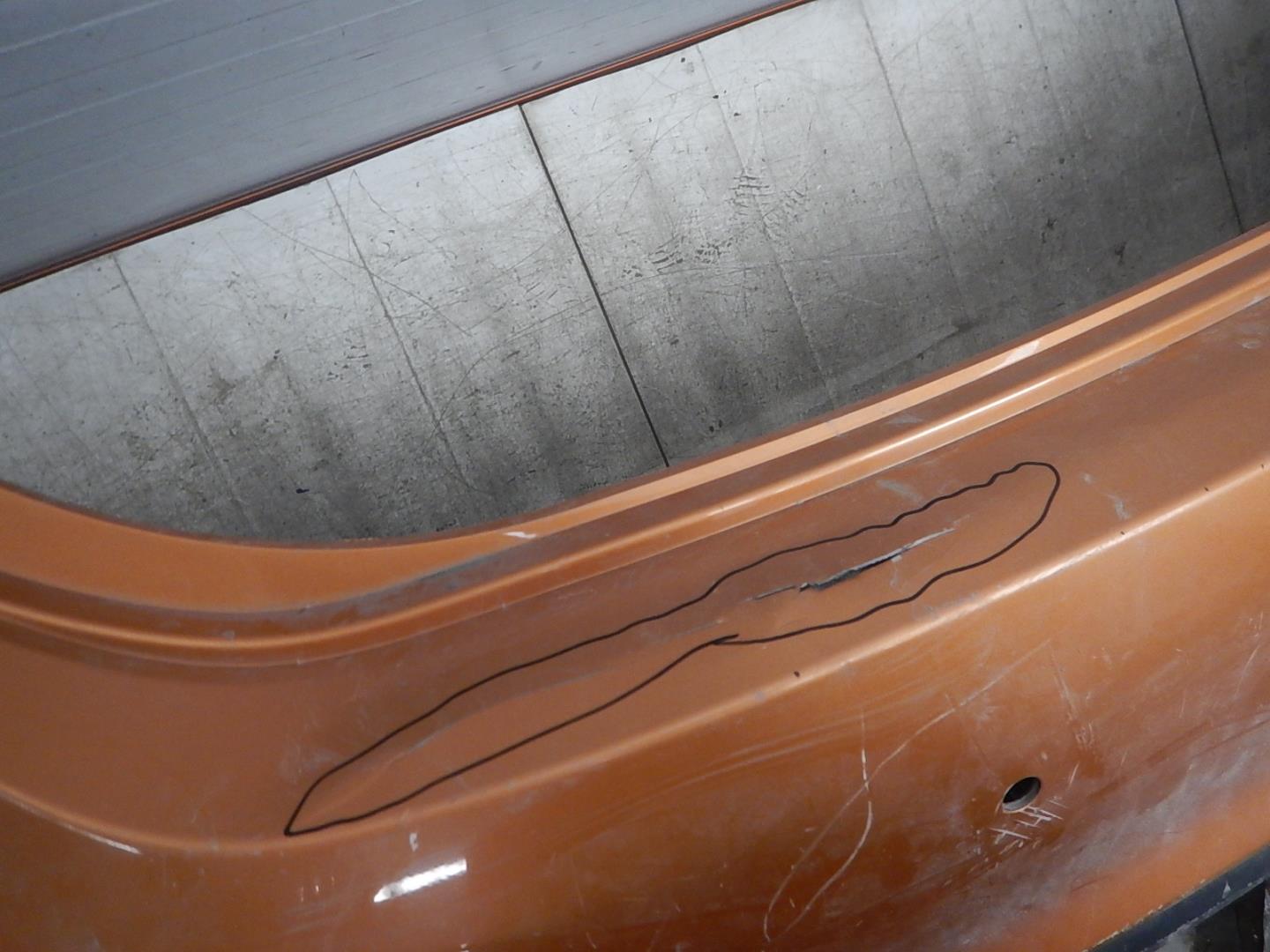 Бампер задний