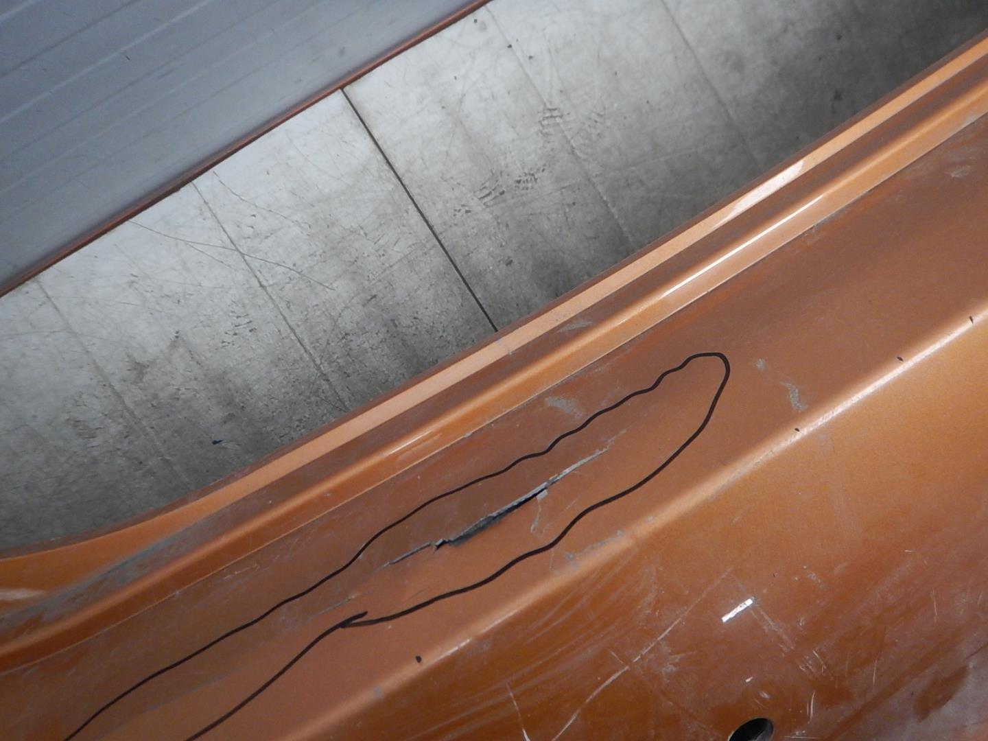 Бампер задний