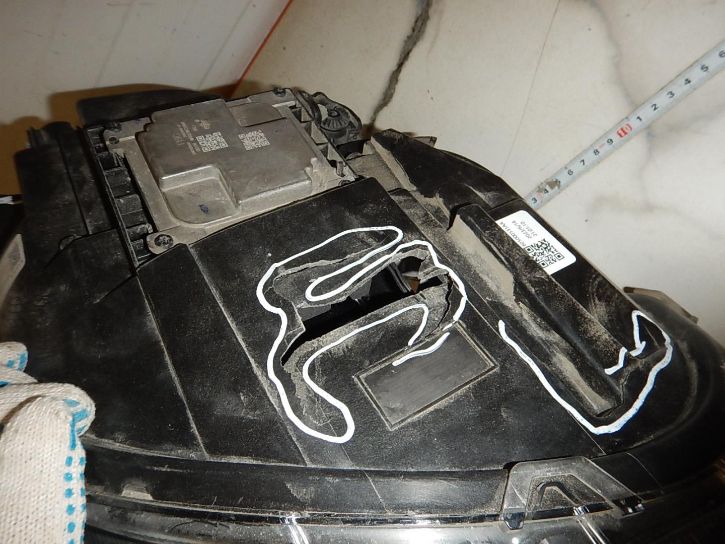 Фара правая