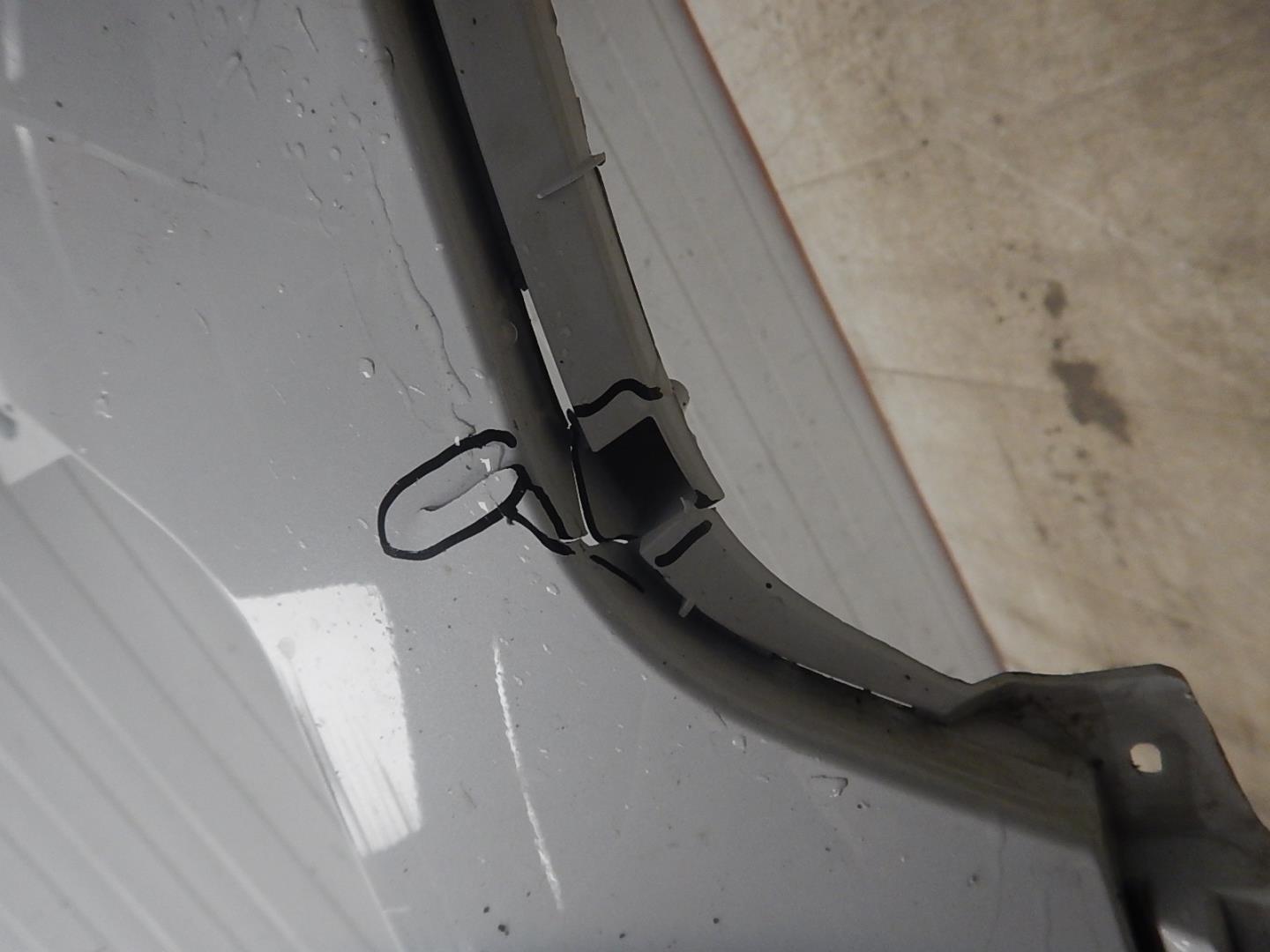 Бампер задний