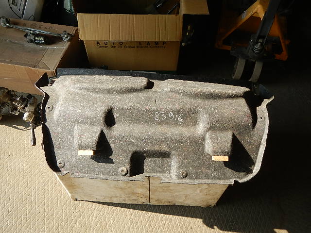 Обшивка крышки багажника