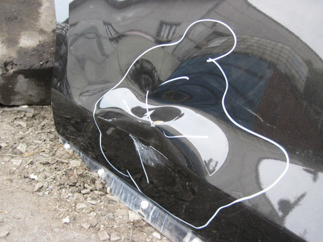 Дверь задняя правая